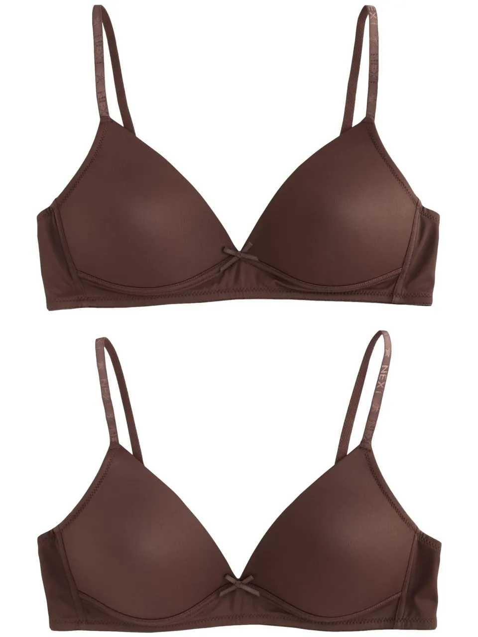 Next Confezione da 2 Reggiseni Sportivi Marrone 65 sostegno