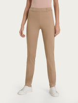 Ragno Satin Power pantalone chino donna Warm Taupe