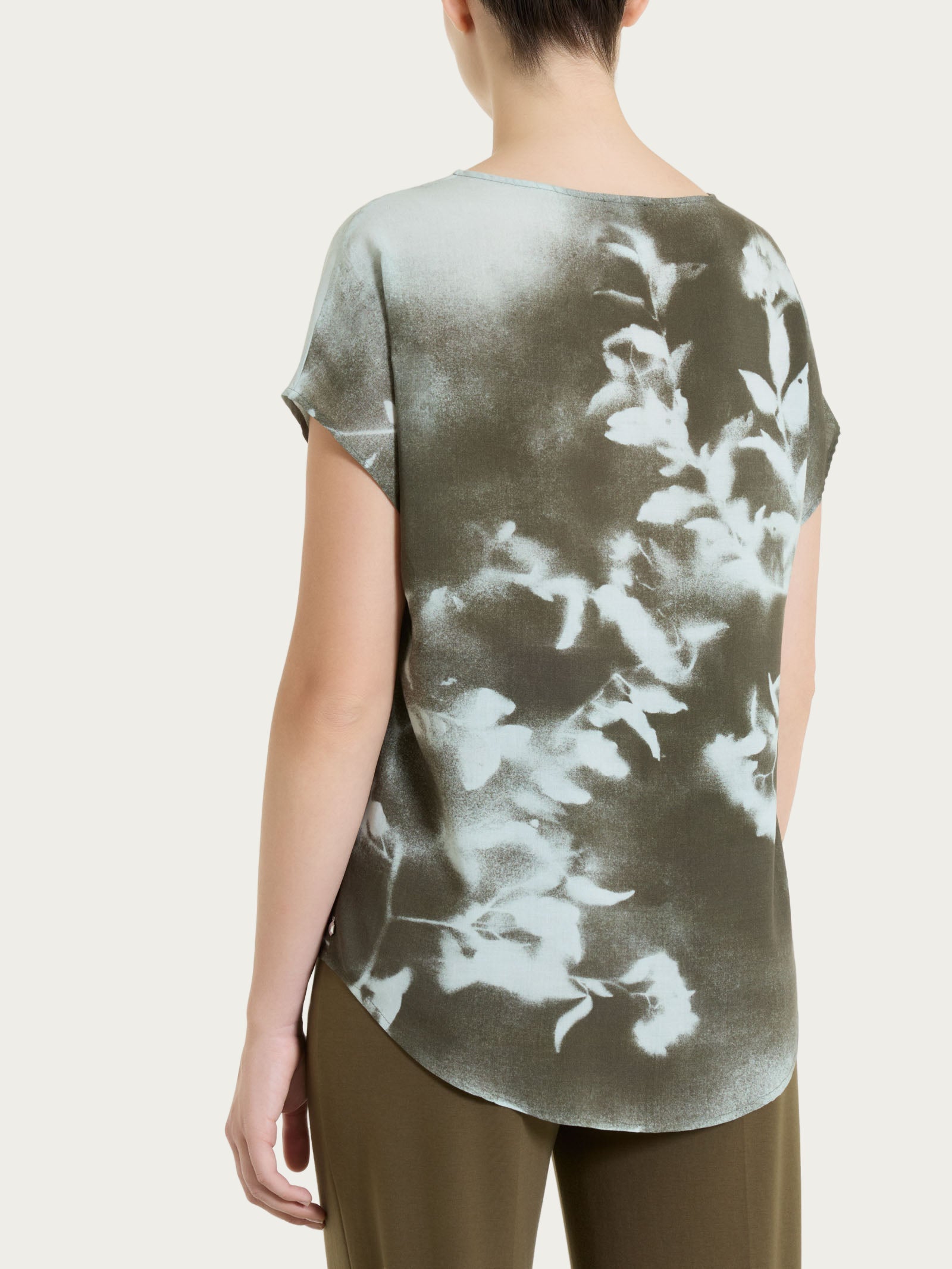 Ragno EcoSeta Blusa manica corta Foggy Dew