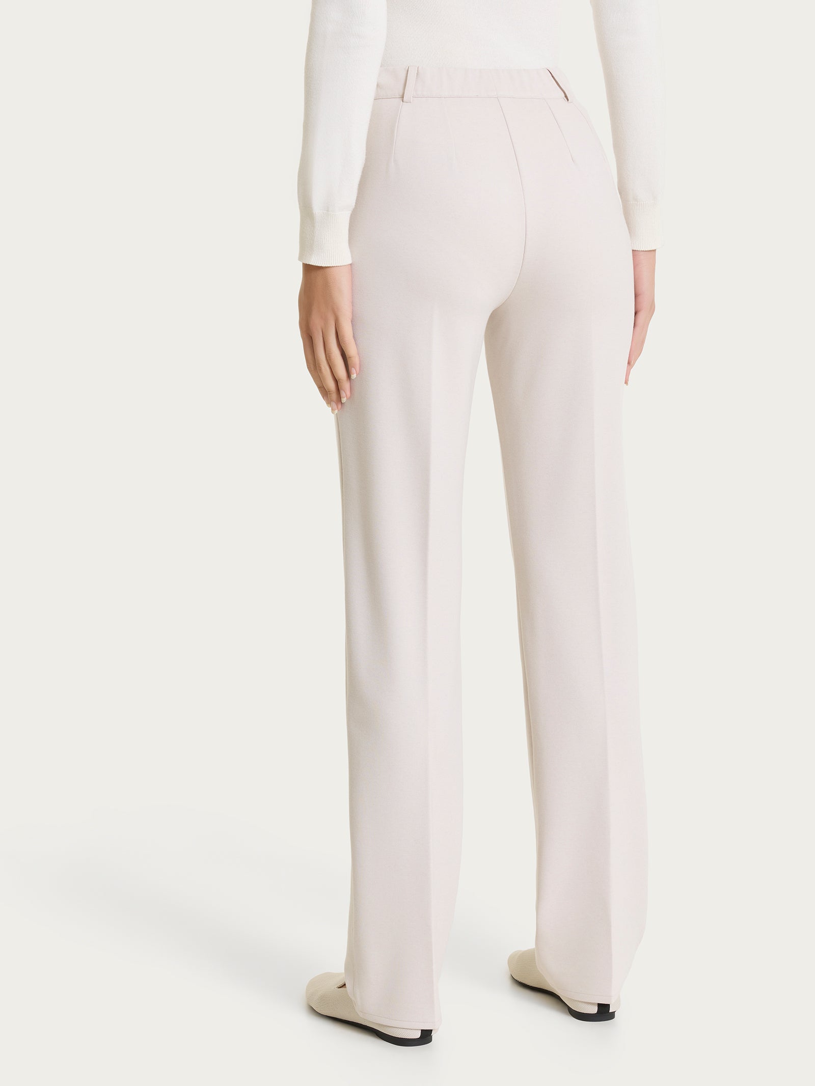 Ragno Gem pantalone dritto Champignon Cashmere Compact