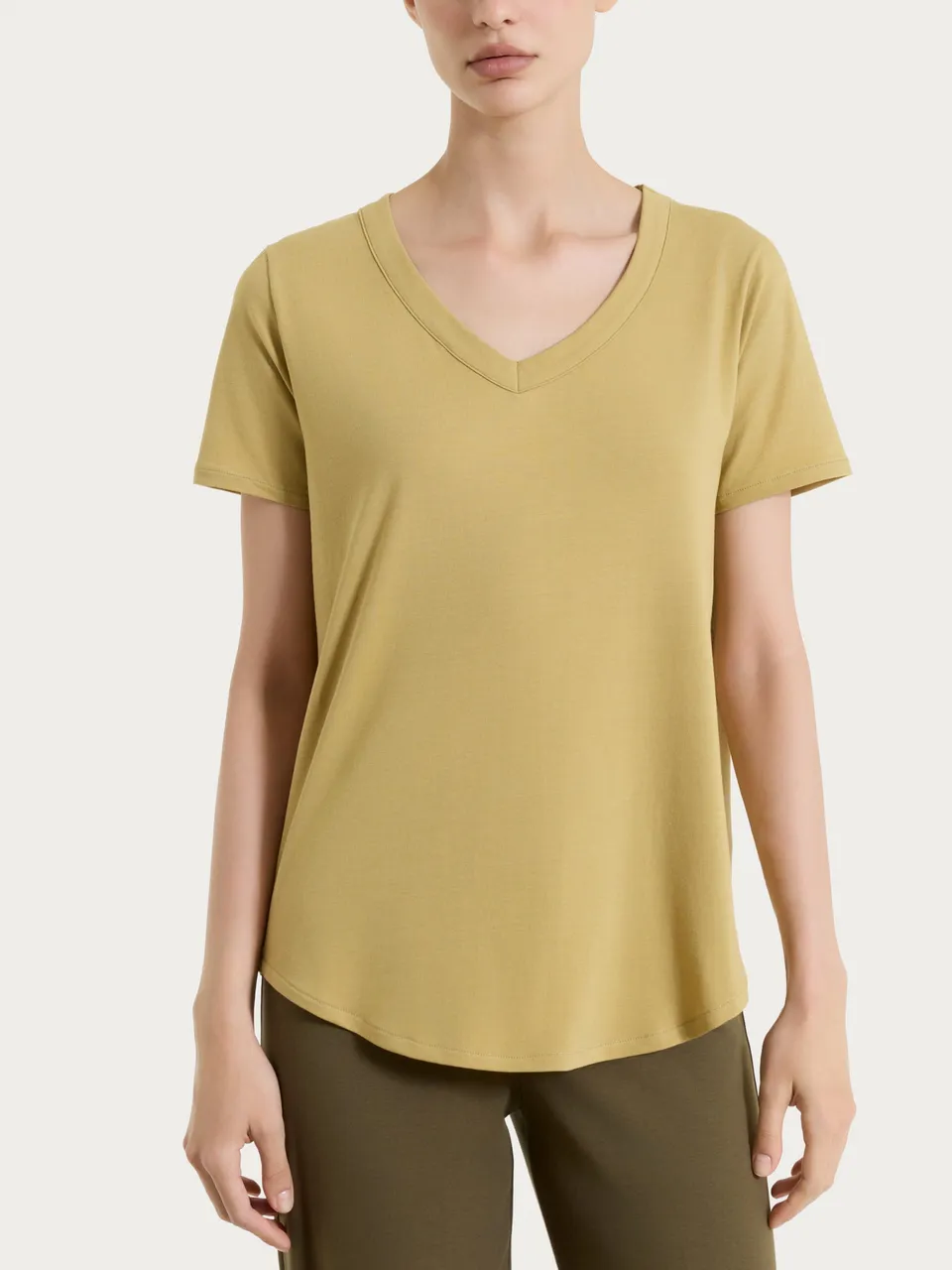 Ragno Ultralight Maglietta Scollo V Khaki
