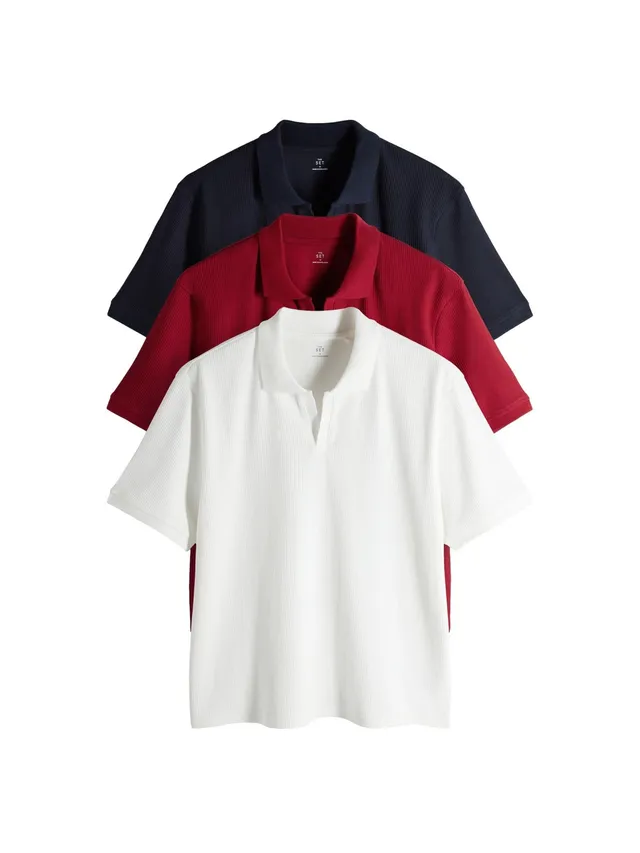 Next The Set t-shirt cotone pesante coste 3 pezzi uomo