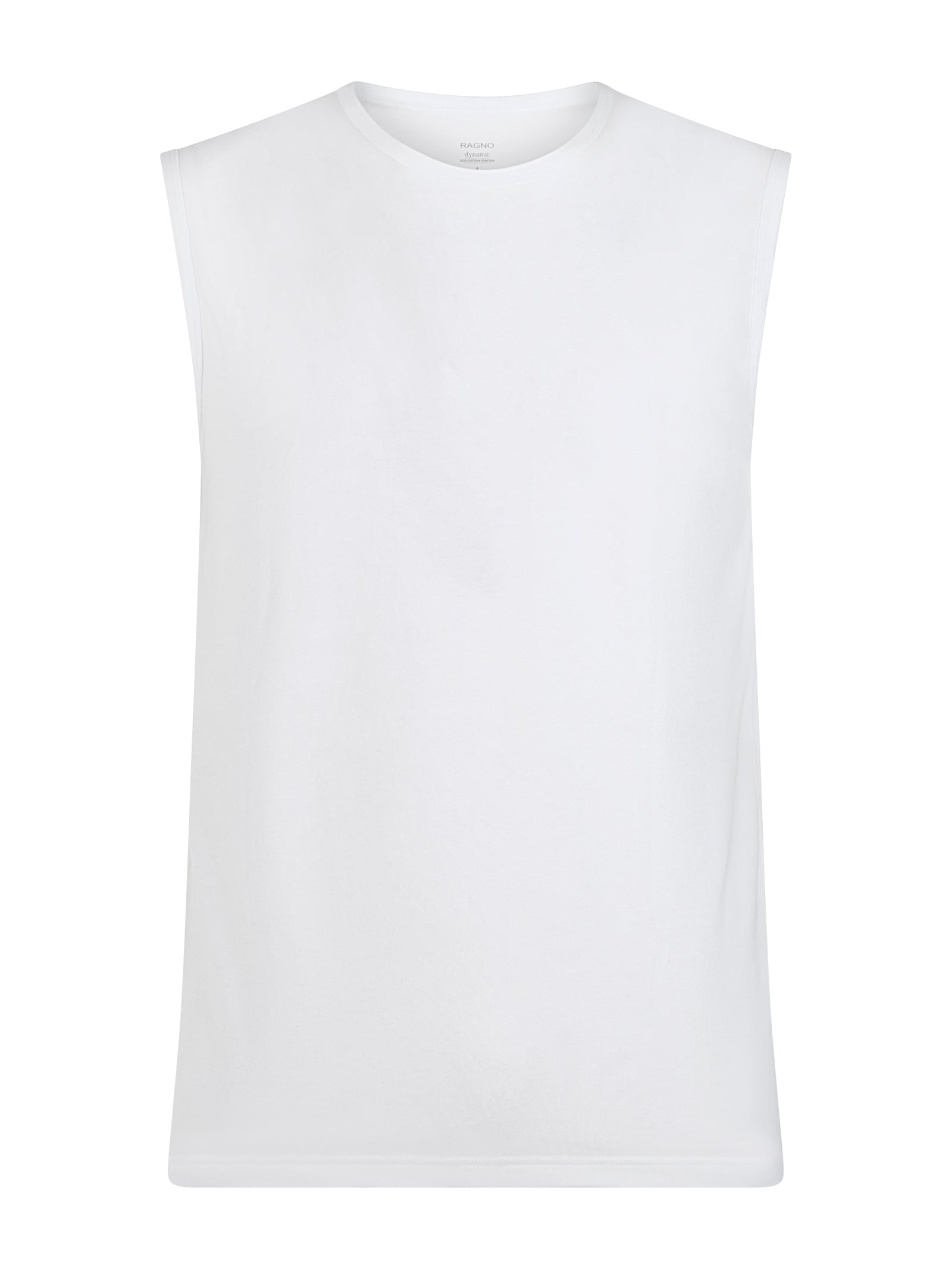 Ragno Dynamic canottiera girocollo uomo cotone bipack bianchi