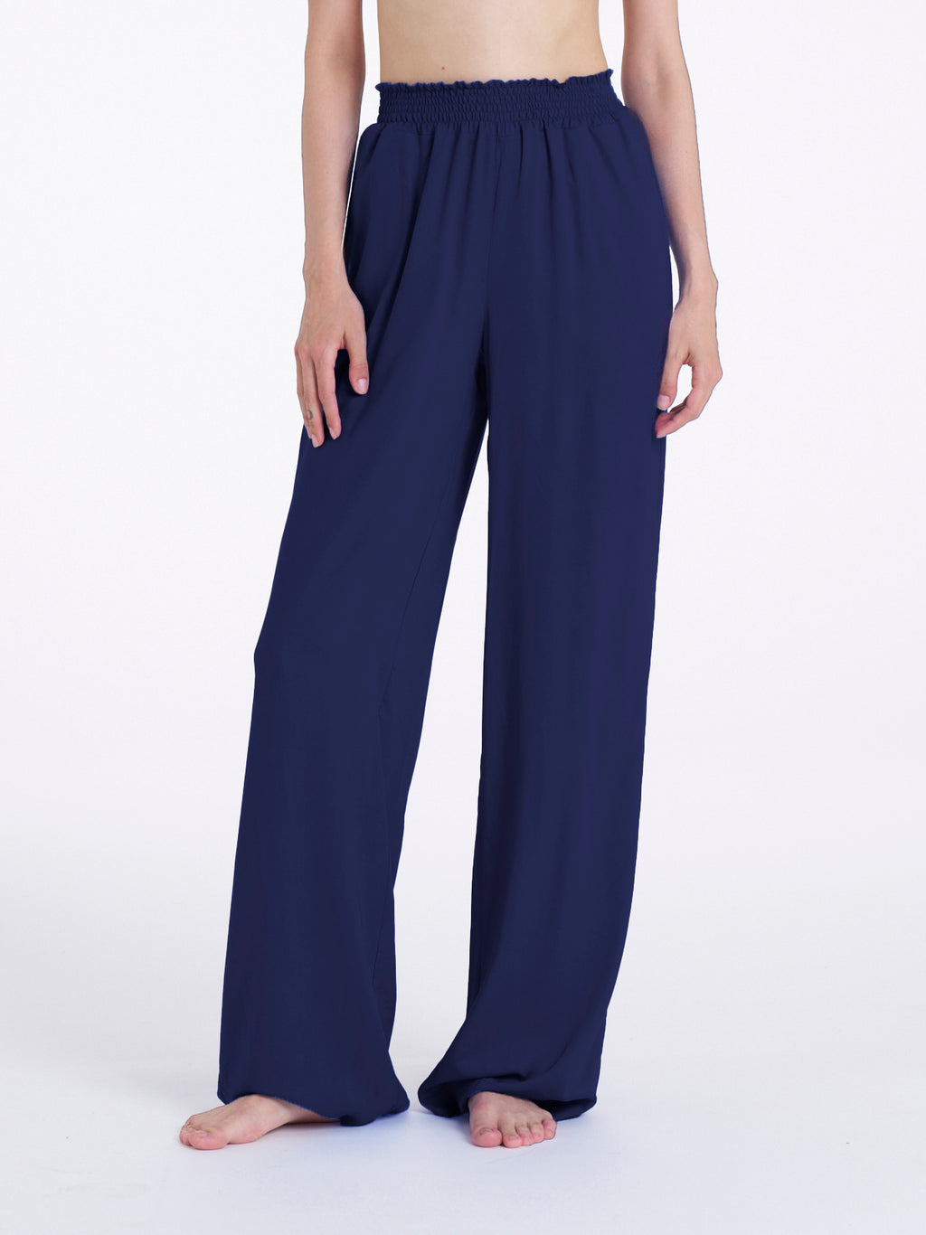 Ragno EcoSeta Pantalone Ampio Wide Leg Copiativo viscosa