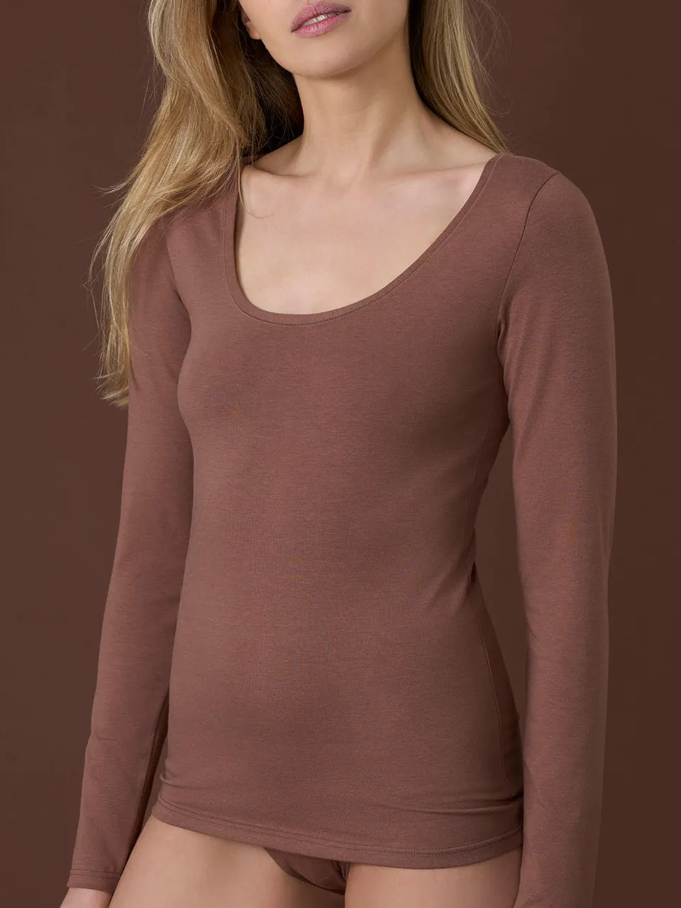 Ragno beYOUtiful Maglietta Manica Lunga Acorn cotone