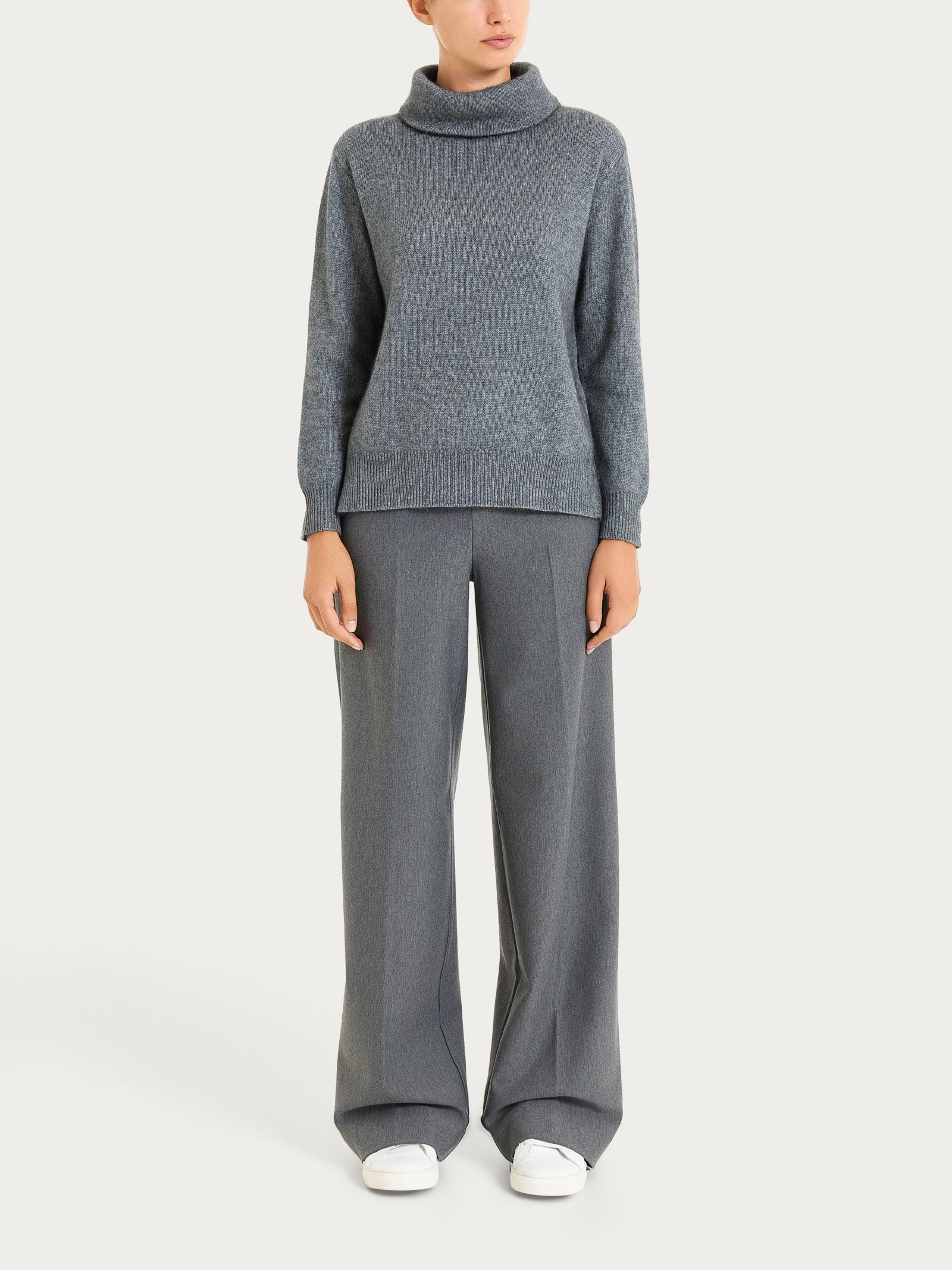 Ragno Natural Soft Maglia collo ciambella ferro mel