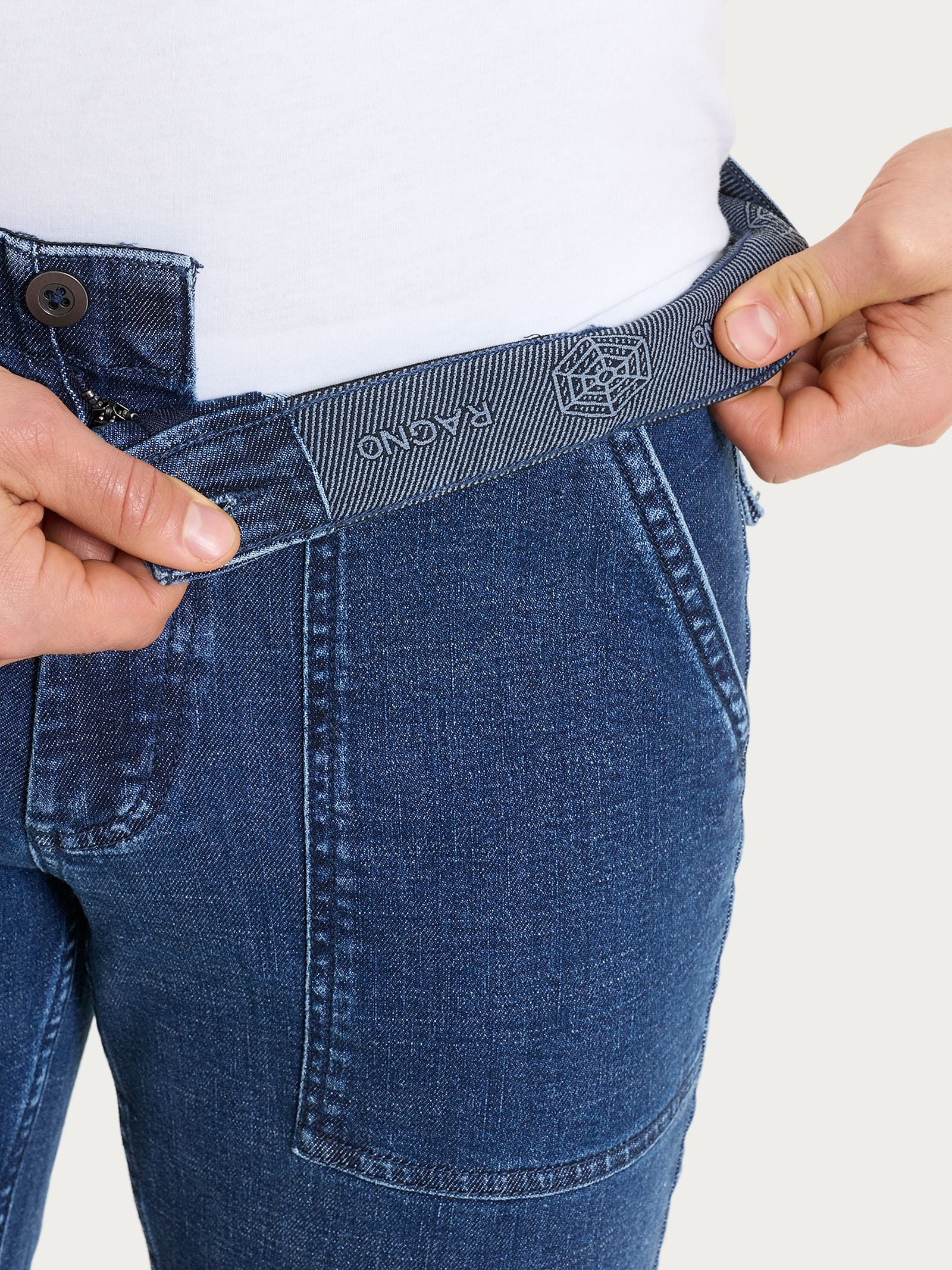 Ragno Super Denim Jeans Explorer pantalone Jeans cotone