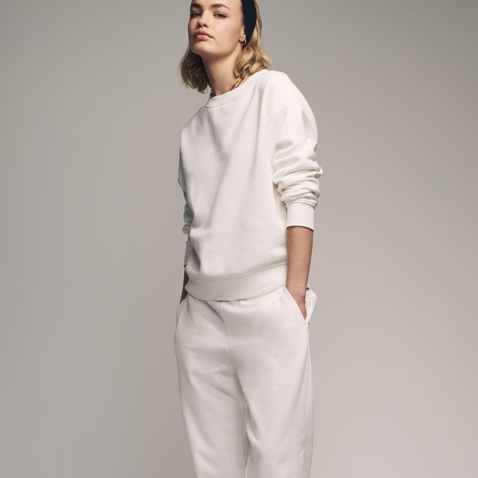 Geo Next The Set Felpa Girocollo Donna 2 Pezzi Morbida