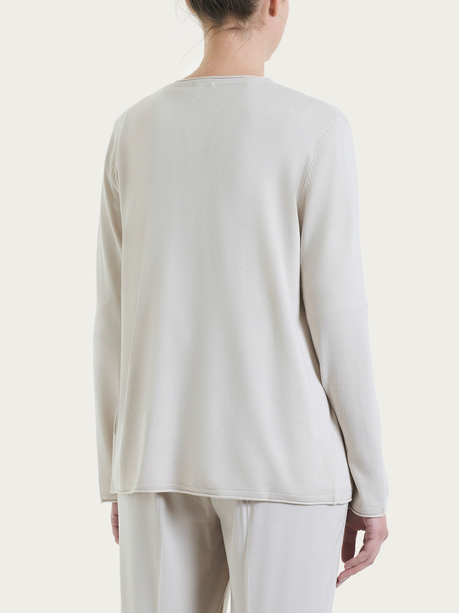 Ragno Summertime Cardigan Aperto cardigan Champignon leggero