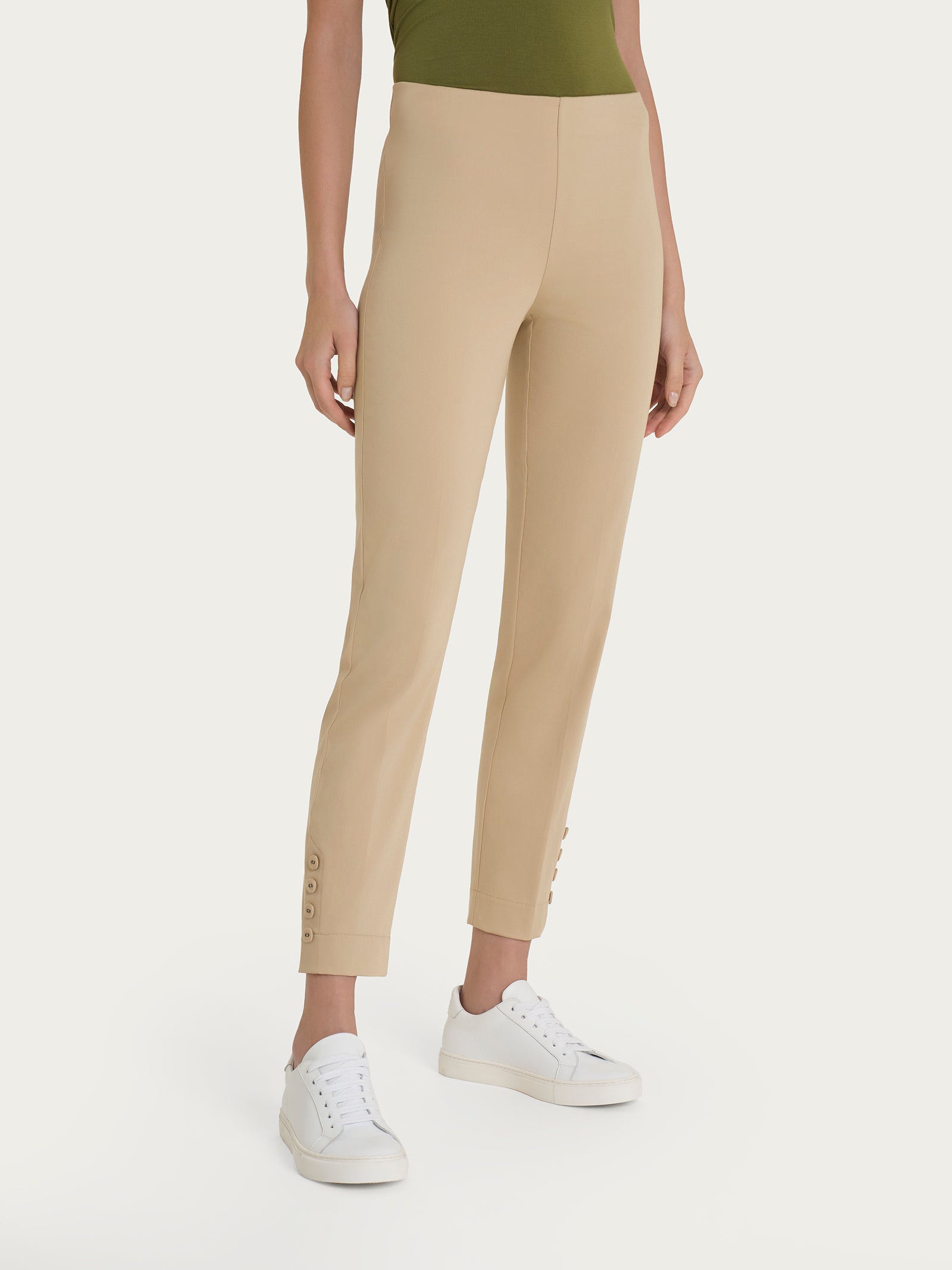 Ragno Satin Power pantalone capri donna cotone irish cream