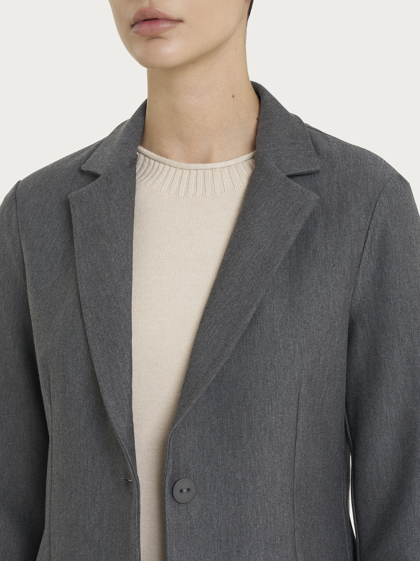 Ragno Compact Blazer Due Bottoni Ardesia