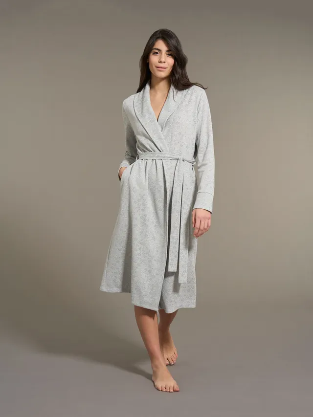 Ragno vestaglia lunga floreale donna Fant.Vapore cotone