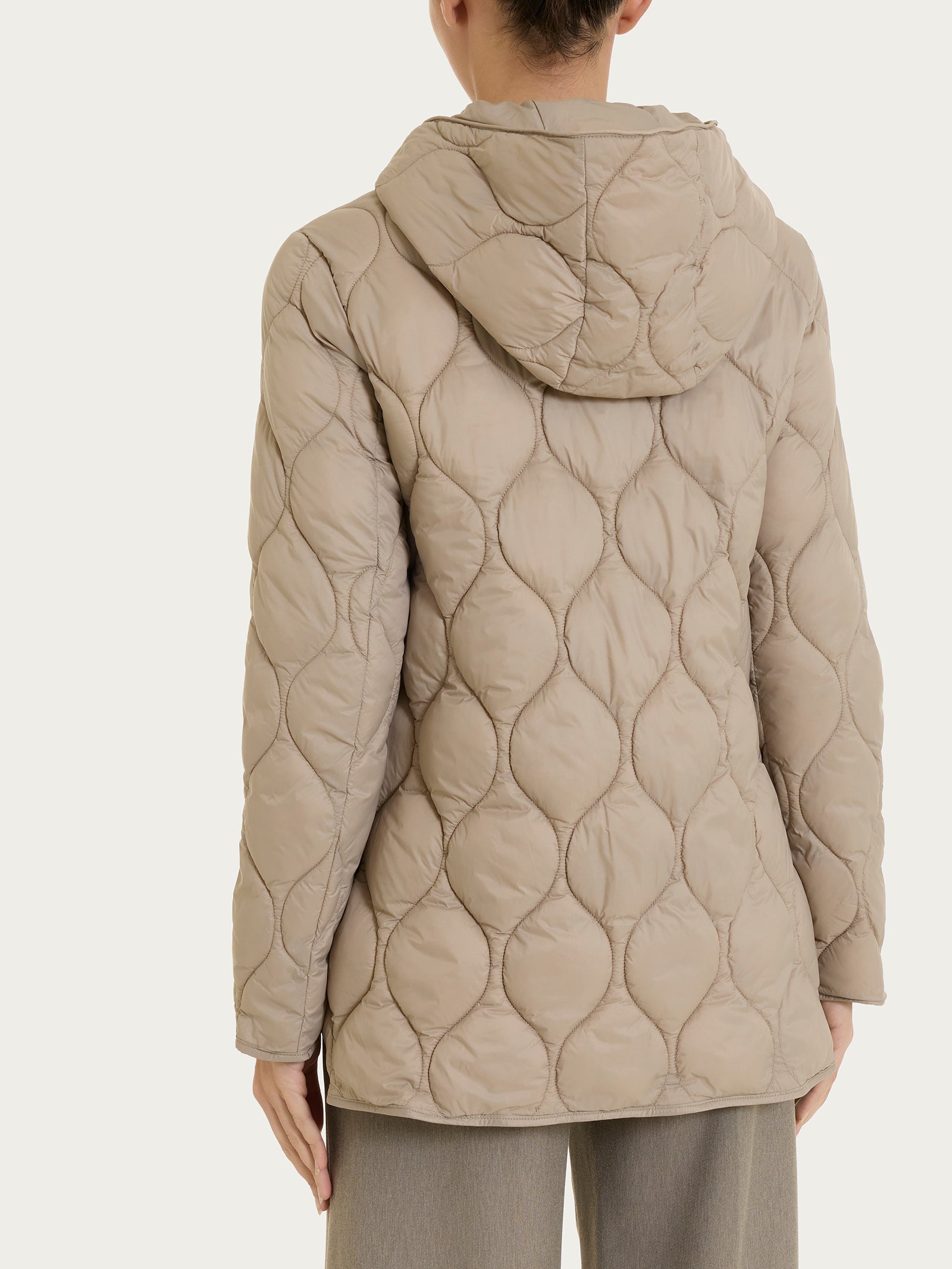 Ragno Onion Quilt piumino donna cappuccio Glace