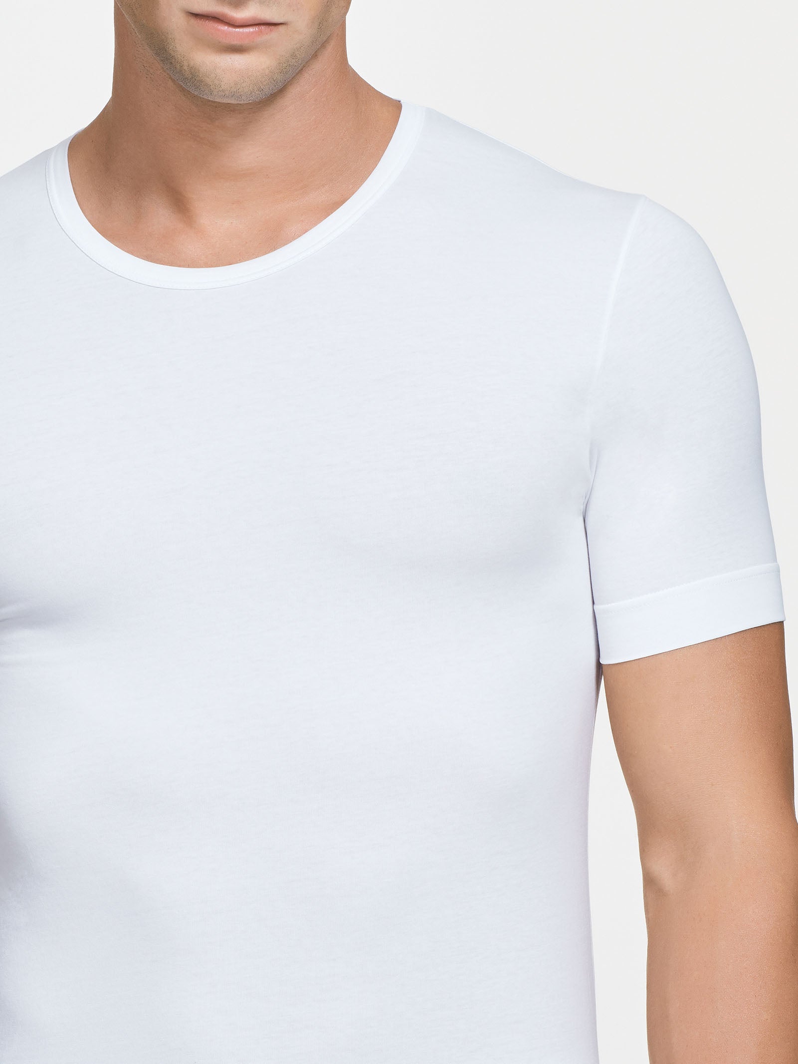 Ragno Hi-Tech Maglietta Cotone Girocollo Bianco