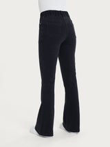 Ragno Super Denim jeans flare donna Nero 5 tasche