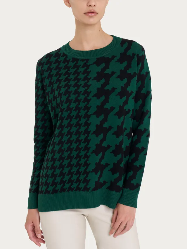 Ragno Winter Cotton Maglia Girocollo maglia Rain Forest cotone