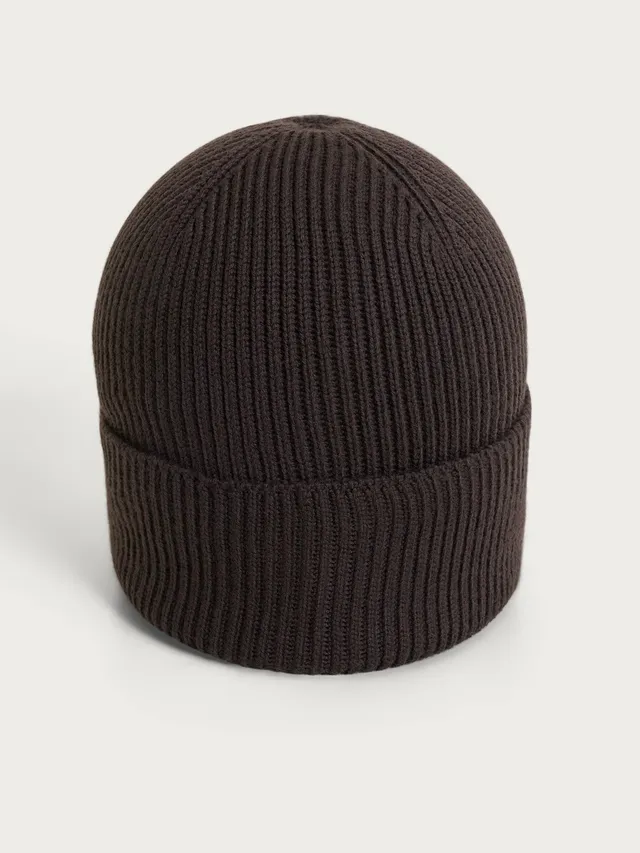 Ragno Merino Soft berretto unisex costa inglese marrone lana