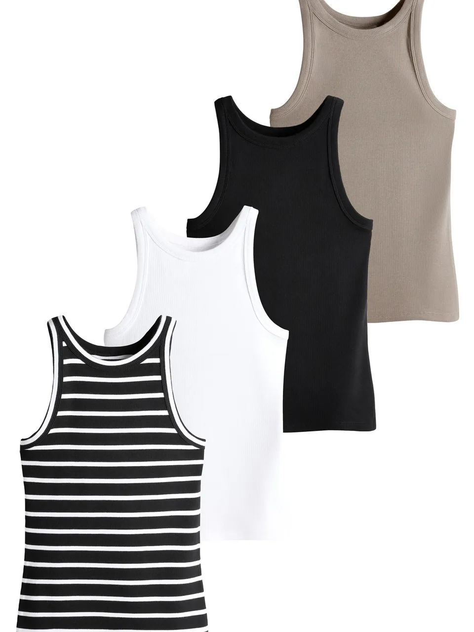 Next The Set canotta coste dorso gara 4 pezzi donna