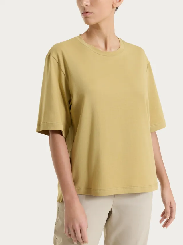 Ragno Ultralight Maglietta Boxy Khaki Cotone