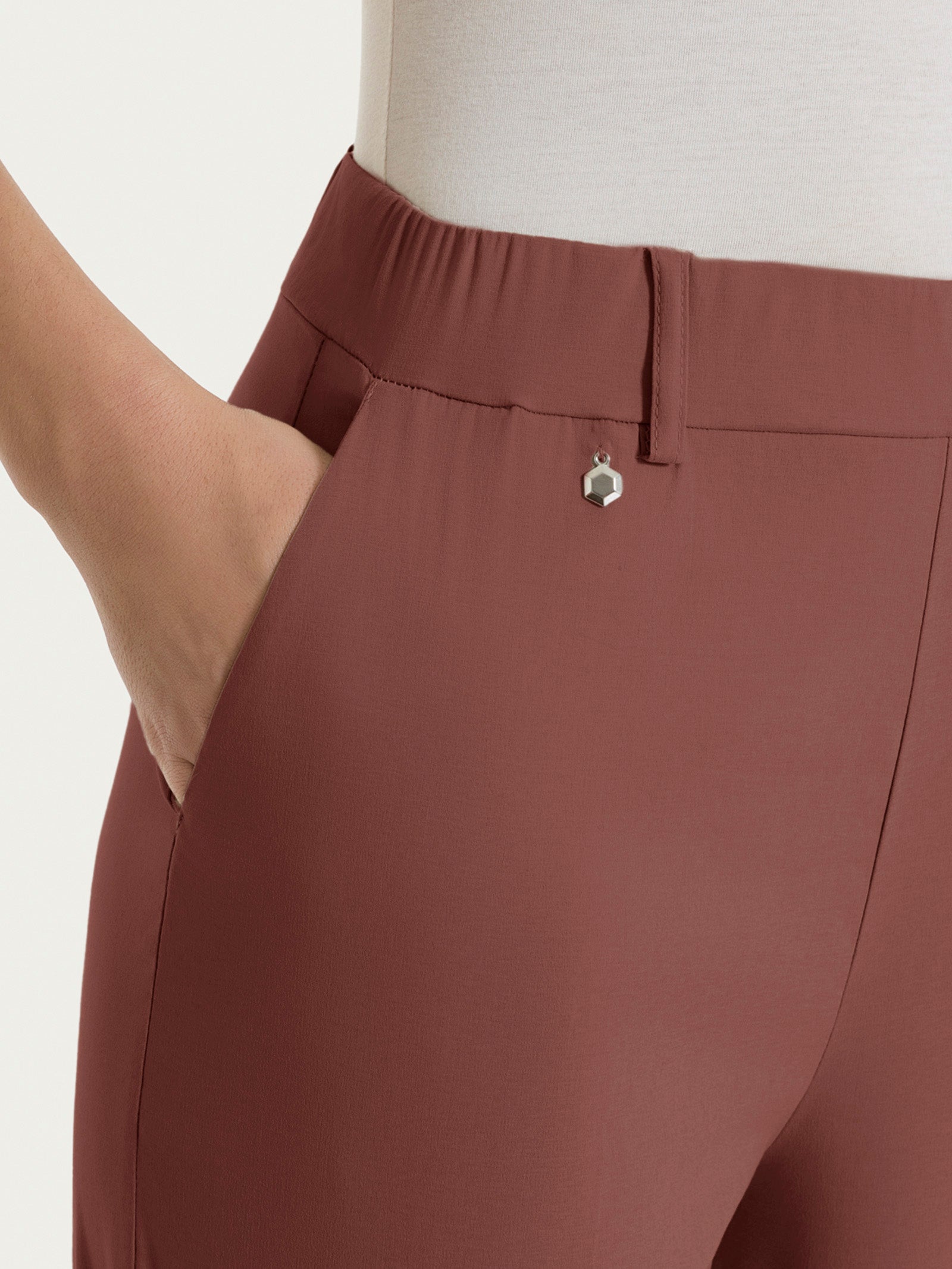 Ragno Super Fresh Pantalone a carota Cappuccino cotone