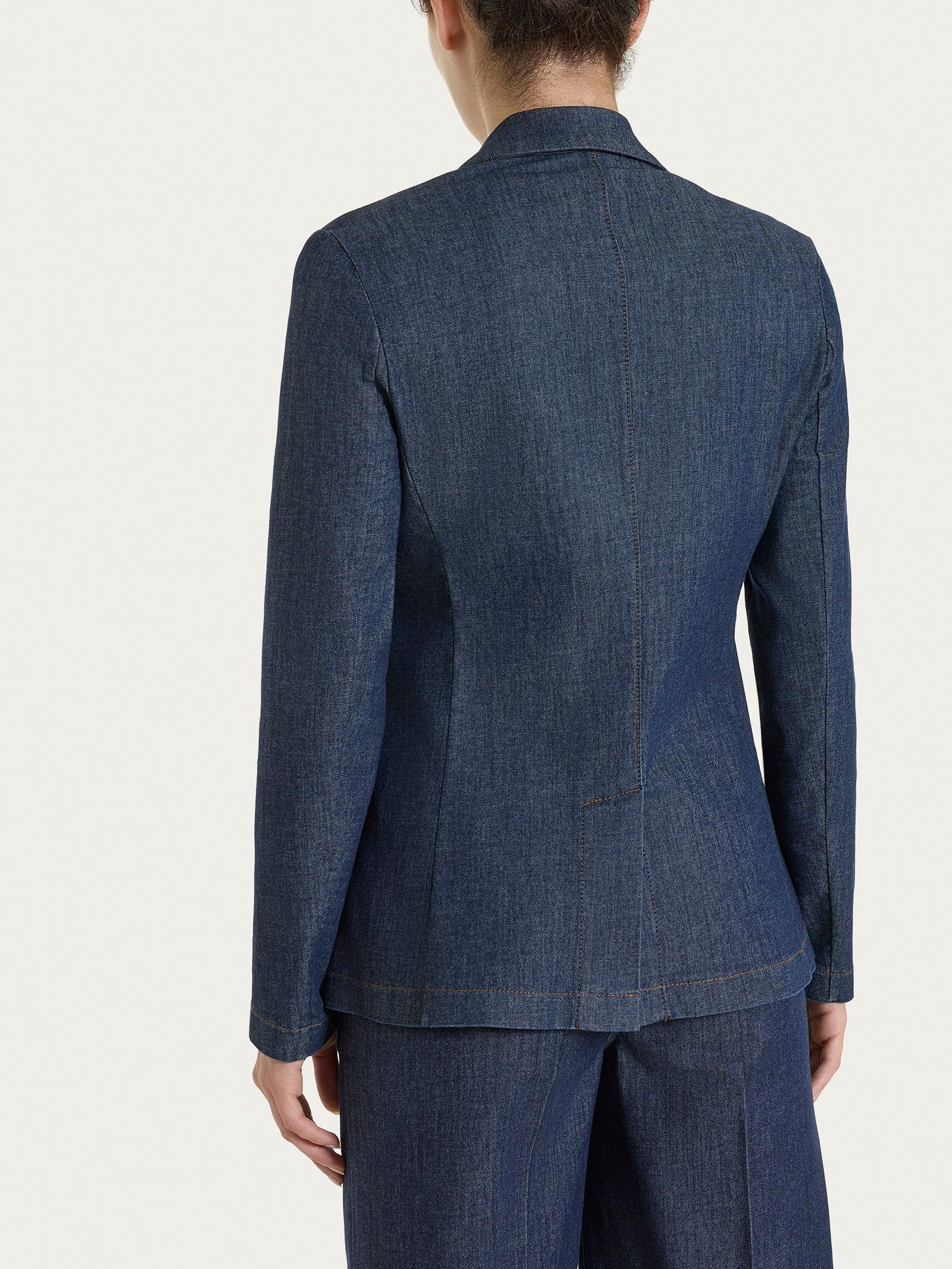 Ragno Super Denim Blazer Light Denim Indigo Due Bottoni