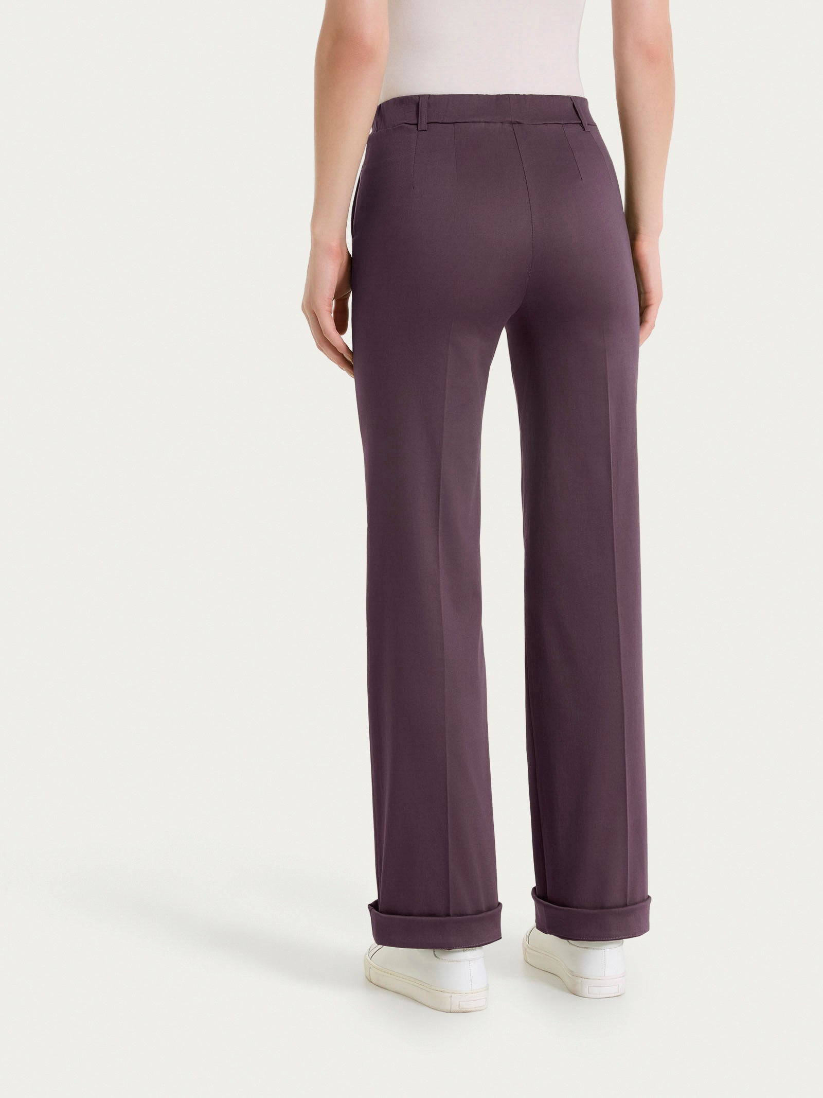 Ragno Satin Power Pantalone Dritto tasche pantalone Raisin