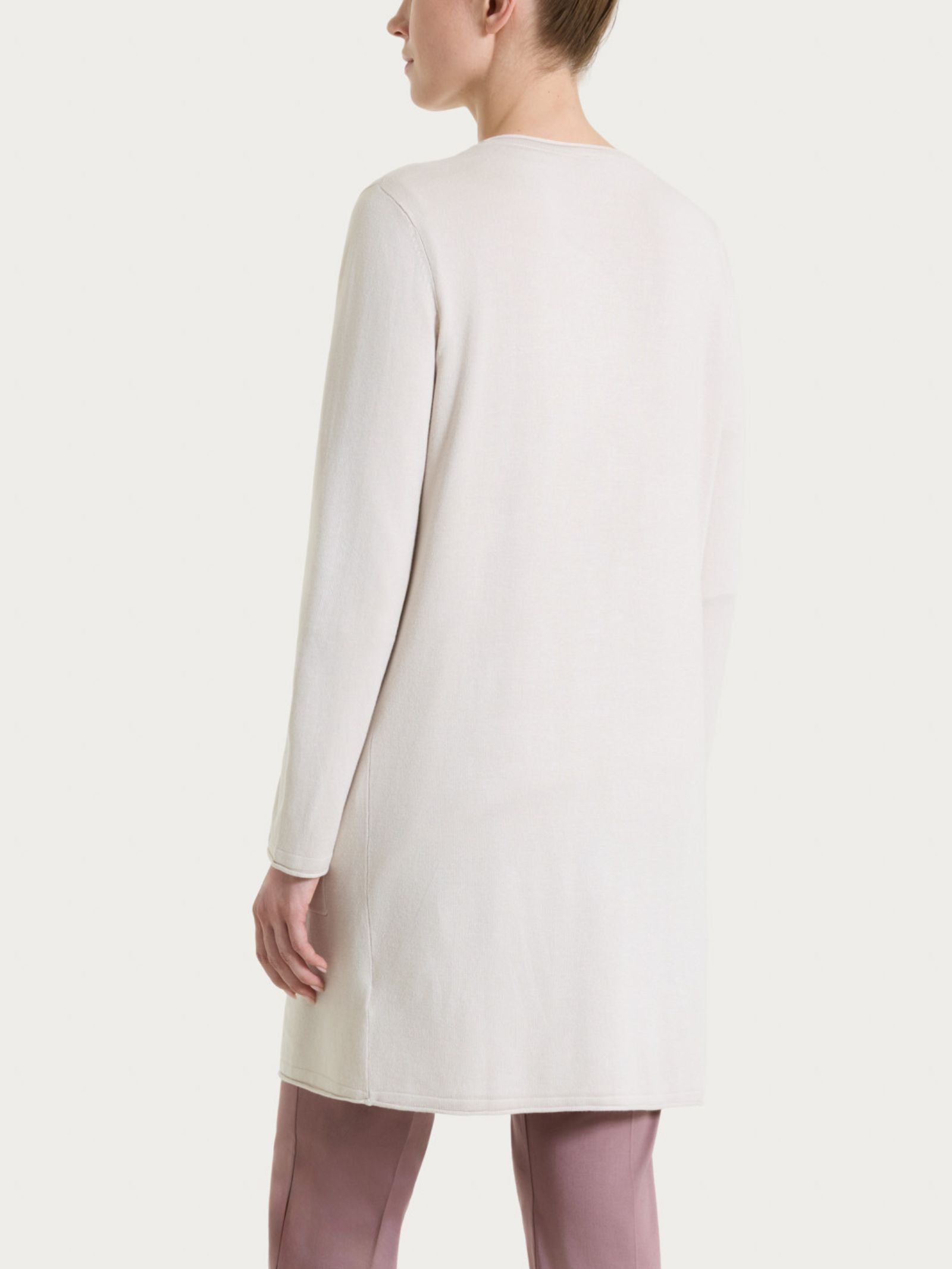 Ragno Summertime Cardigan Lungo Aperto Champignon