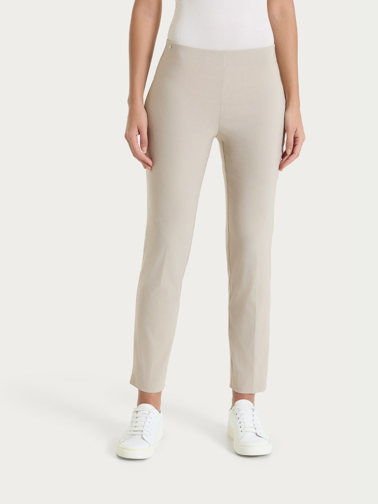 Ragno Super Fresh pantalone capri lino crockery
