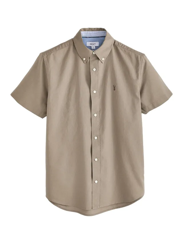 Next camicia oxford uomo maniche corte taglia S cotone