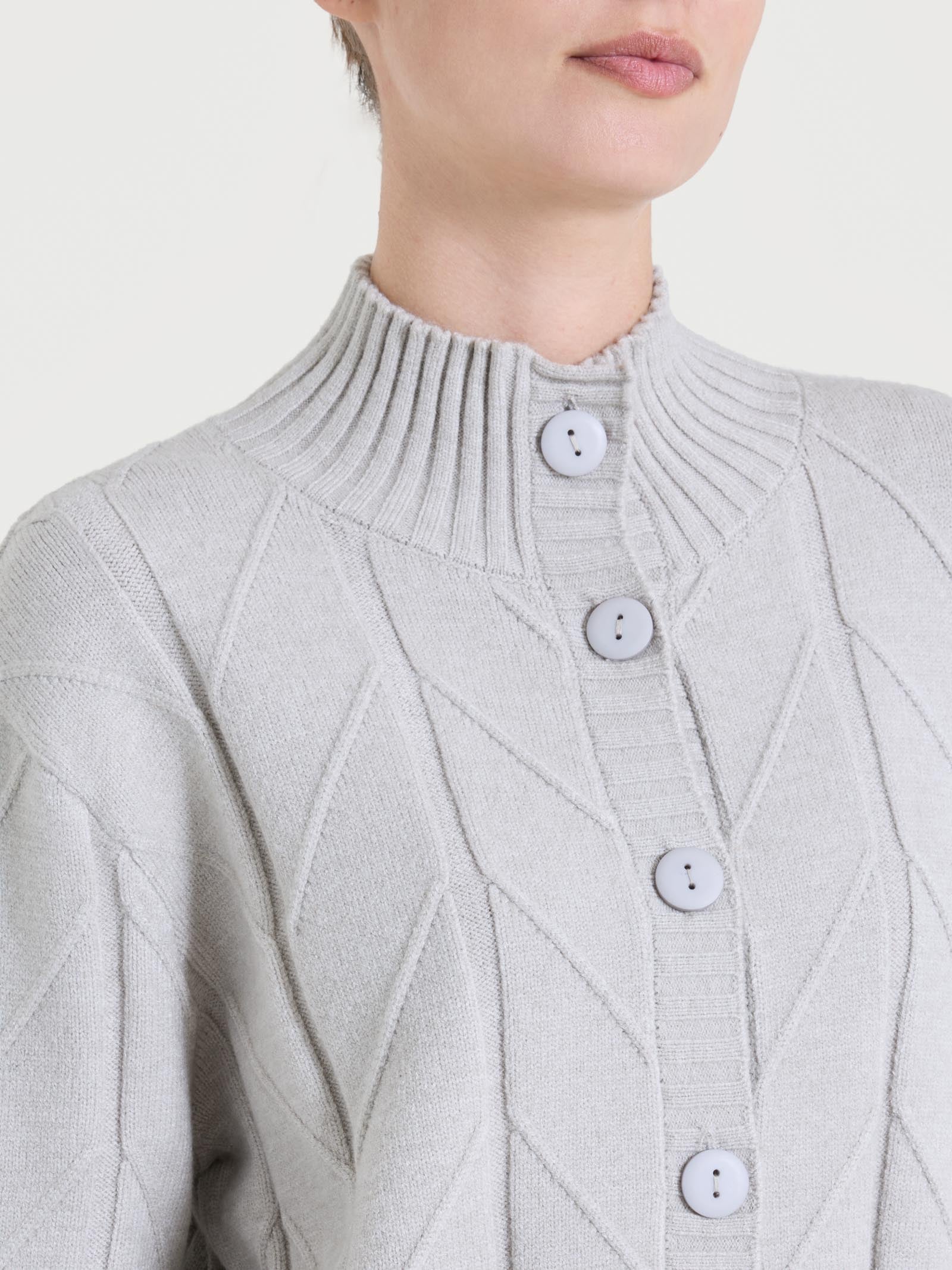 Ragno Super Soft Cardigan Aperto donna champignon caldo