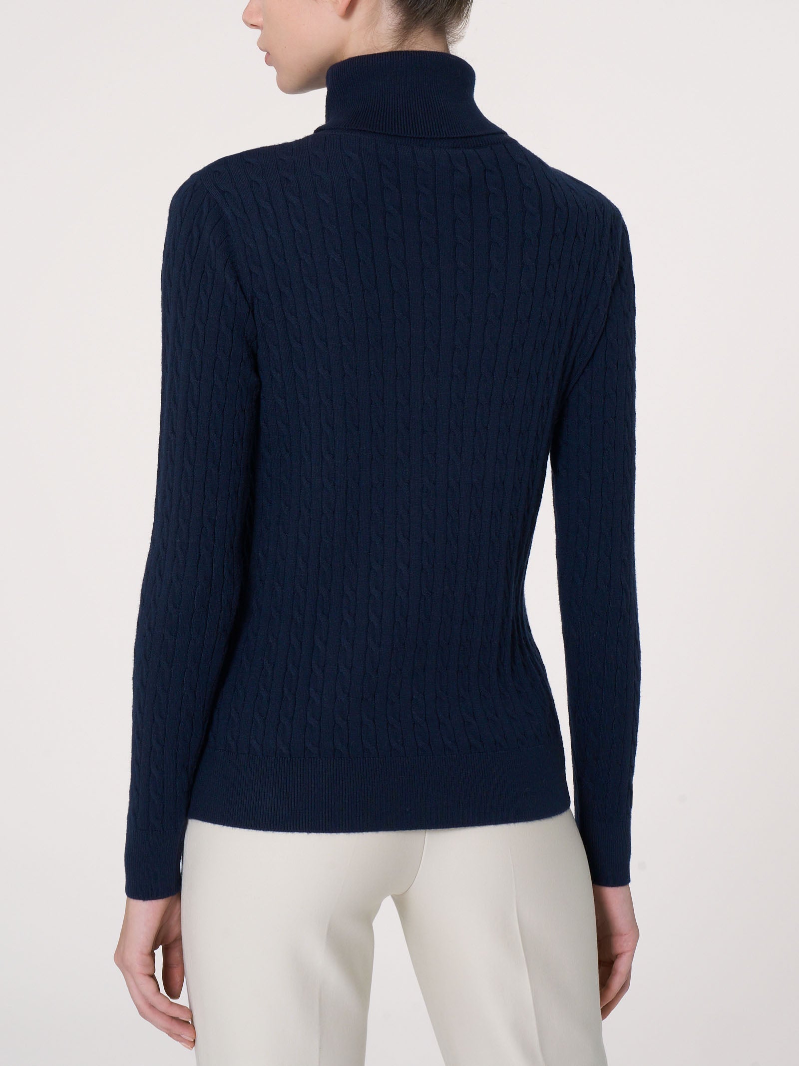 Ragno SL Dolcevita Super Soft Collo Alto Bleu
