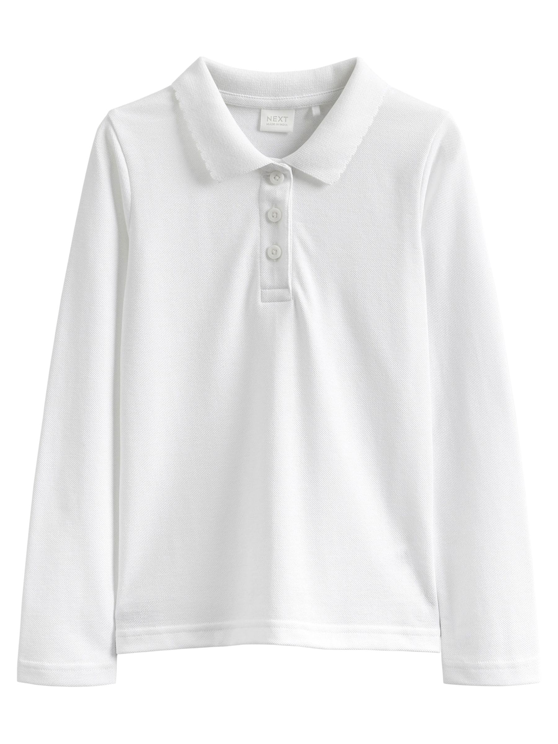 Next Polo Scuola Bambina 4 Anni 5 Pezzi Cotone Maniche Lunghe