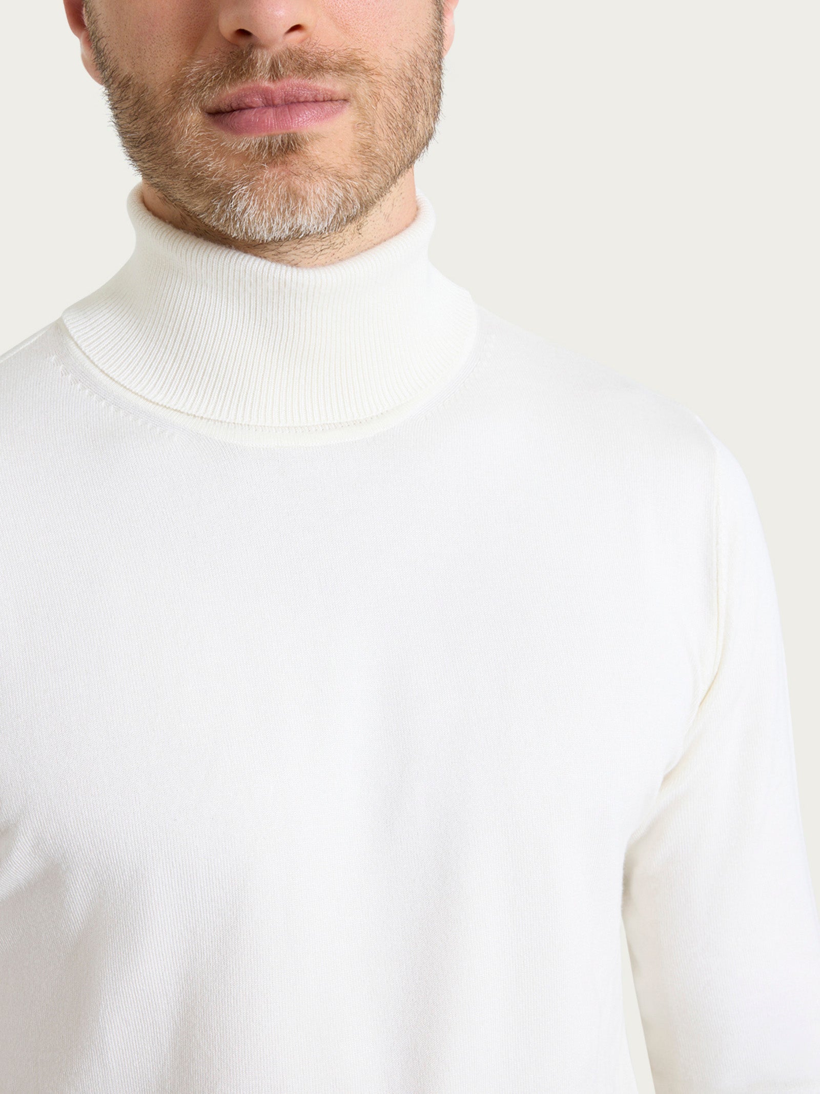 Ragno Four Seasons Dolcevita Uomo Avorio Regular