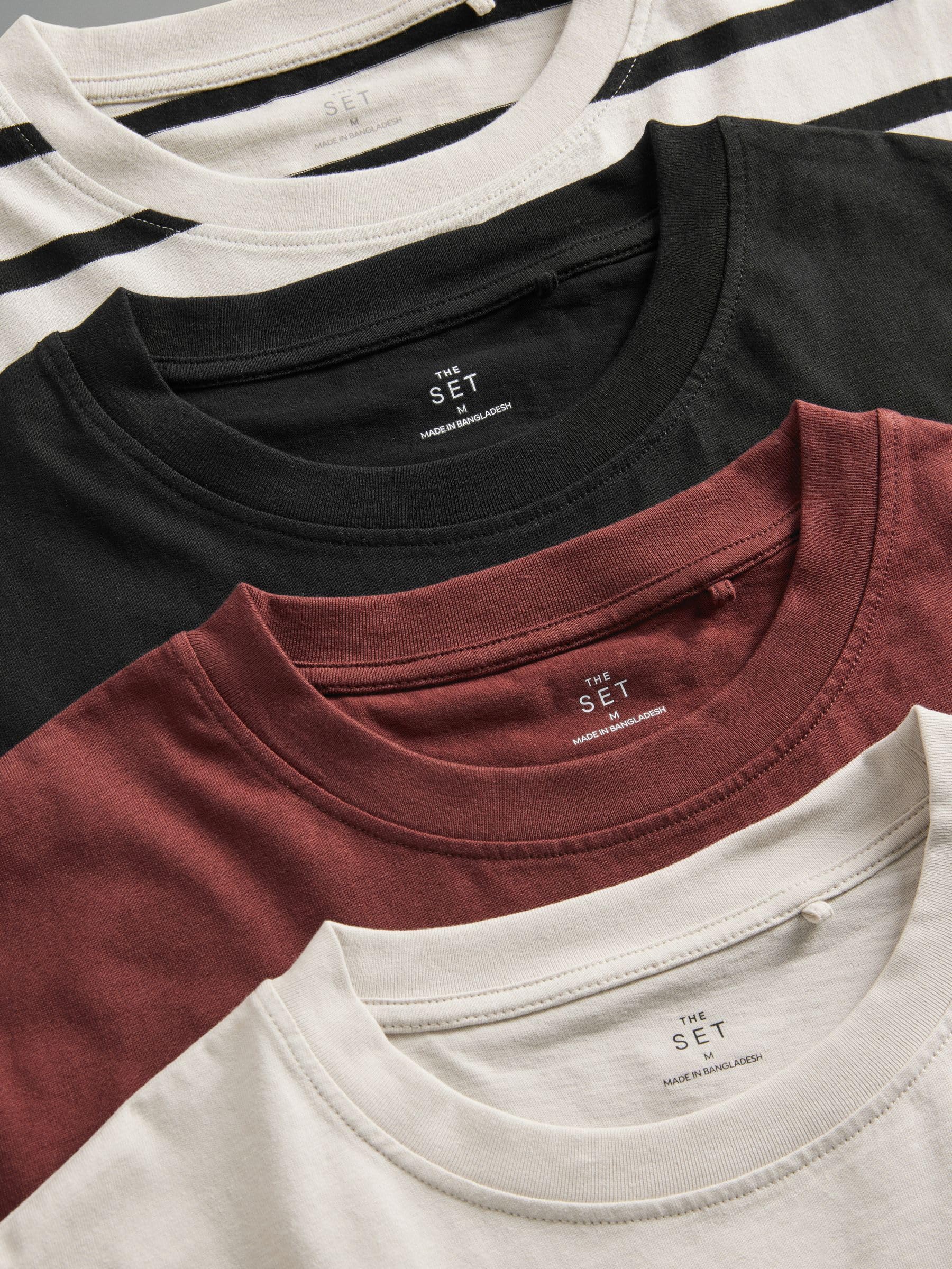 Next The Set t-shirt pesanti donna confezione 4 pezzi cotone