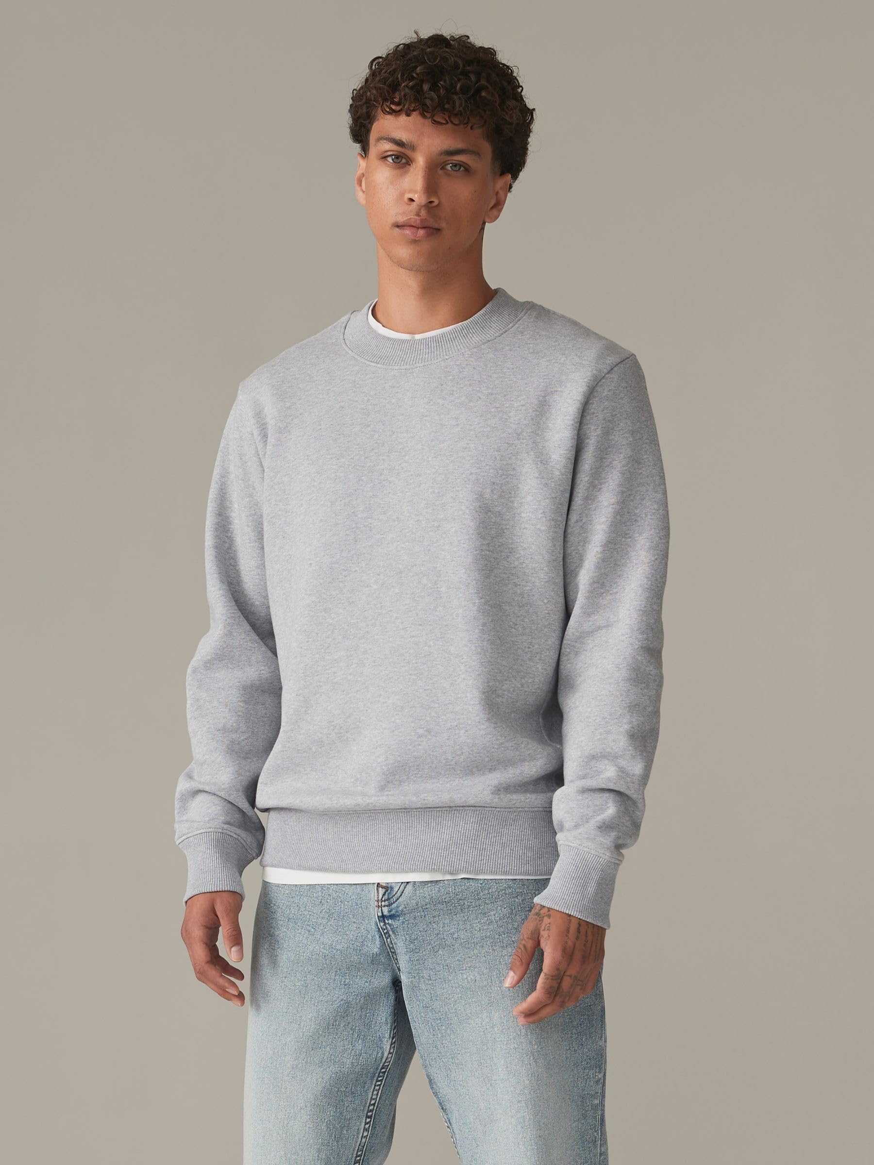 Next felpa uomo S jersey cotone girocollo