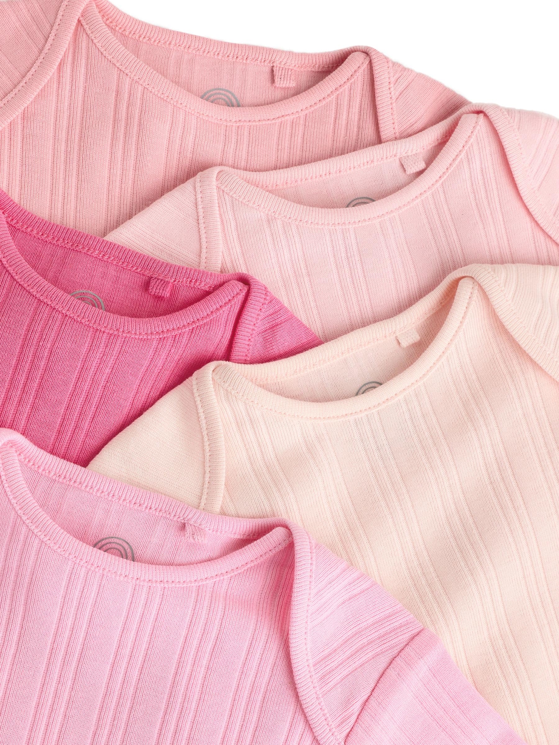 Next body neonata coste cotone manica corta confezione 5