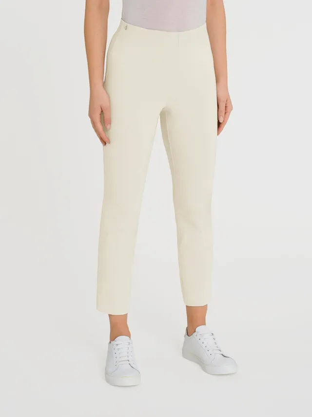 Ragno Super Fresh Pantalone Capri con Spacchetti Whitecap Gray cotone
