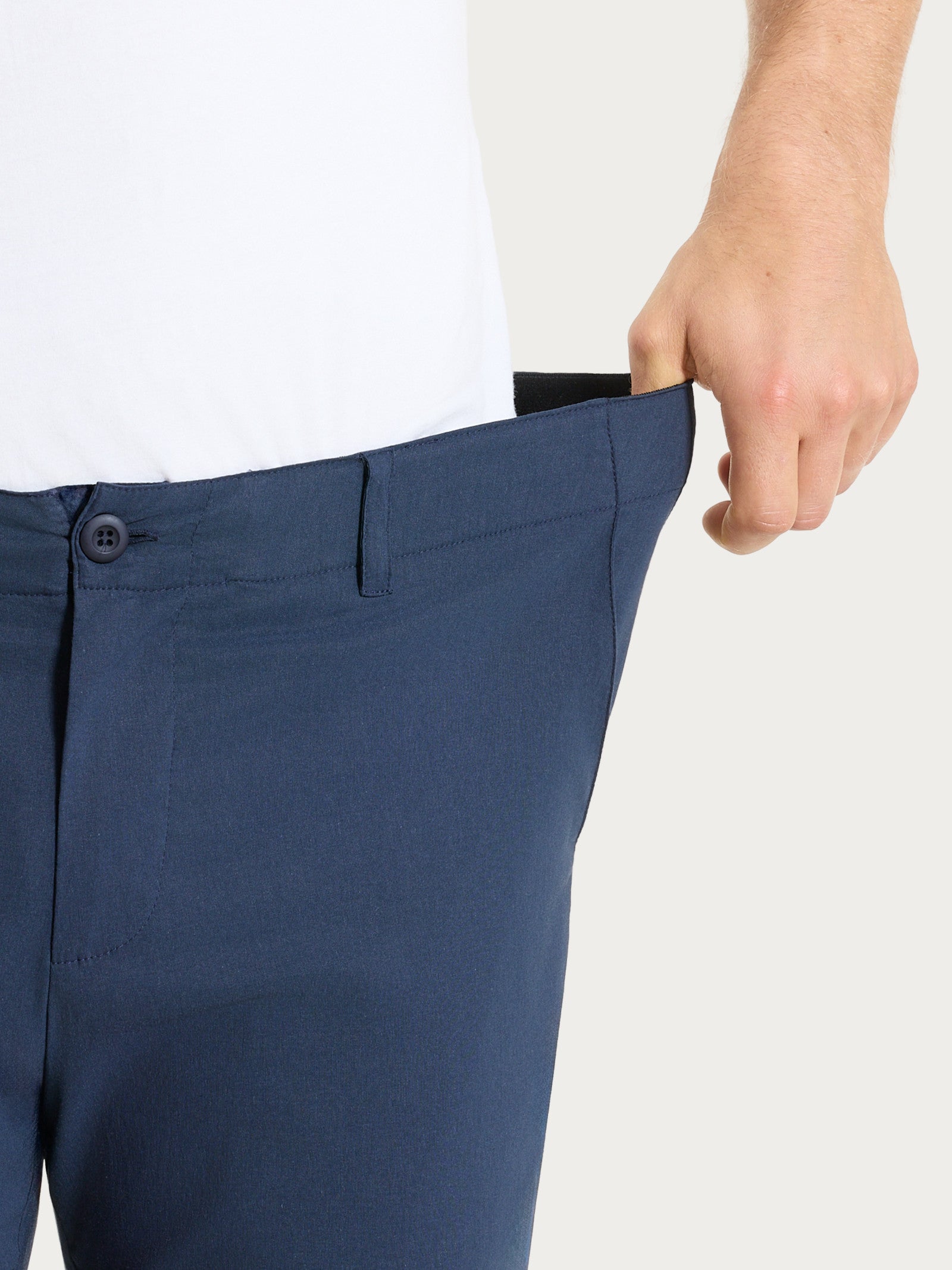 Ragno Pantalone Chino Super Fresh Bleu Uomo