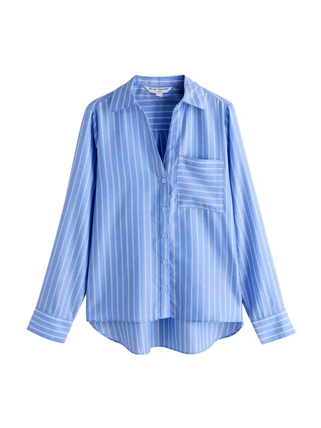 Next camicia a maniche lunghe morbida taglia 40 vestibilità rilassata