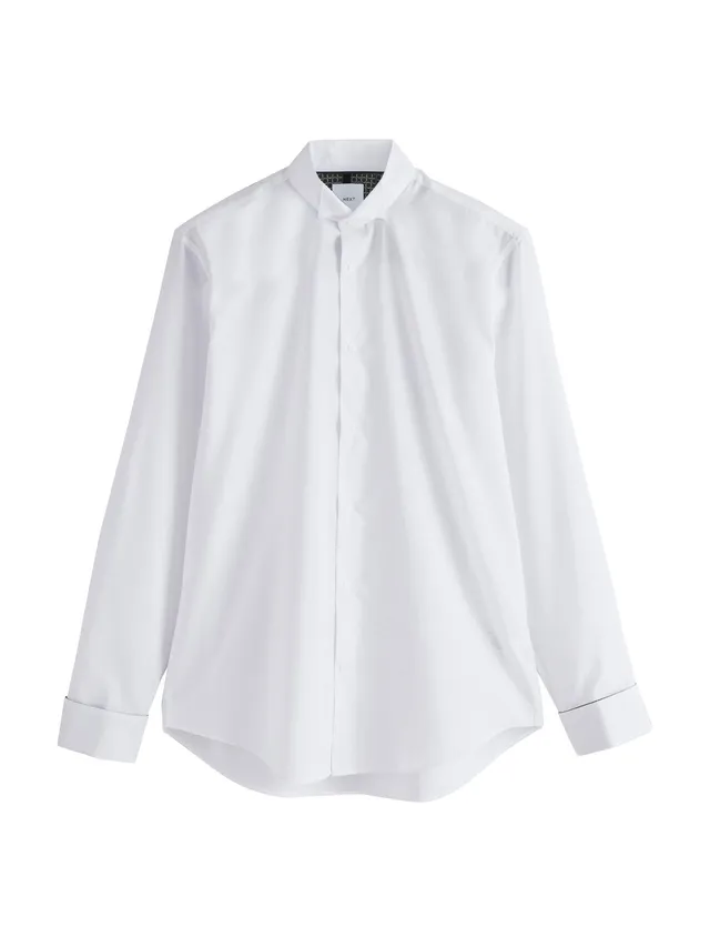 Next camicia elegante collo diplomatico bianca 42 regular