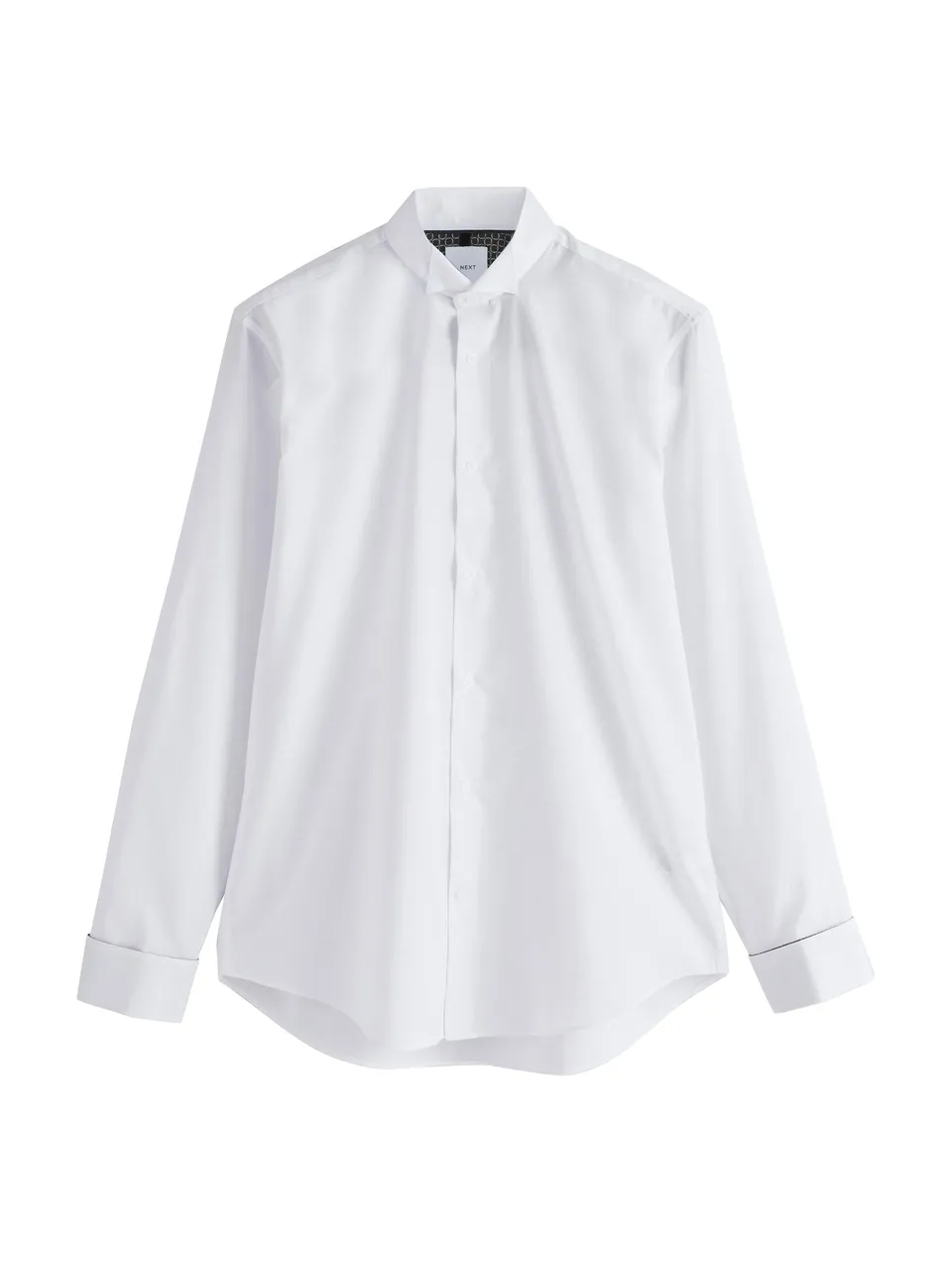 Next camicia elegante collo diplomatico bianca 42 regular