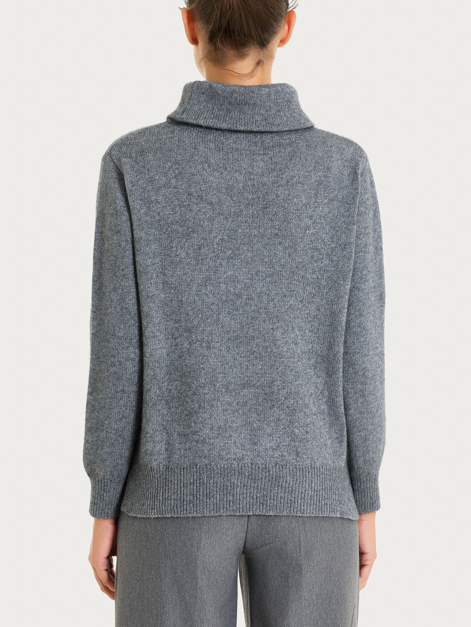 Ragno Natural Soft Maglia collo ciambella ferro mel