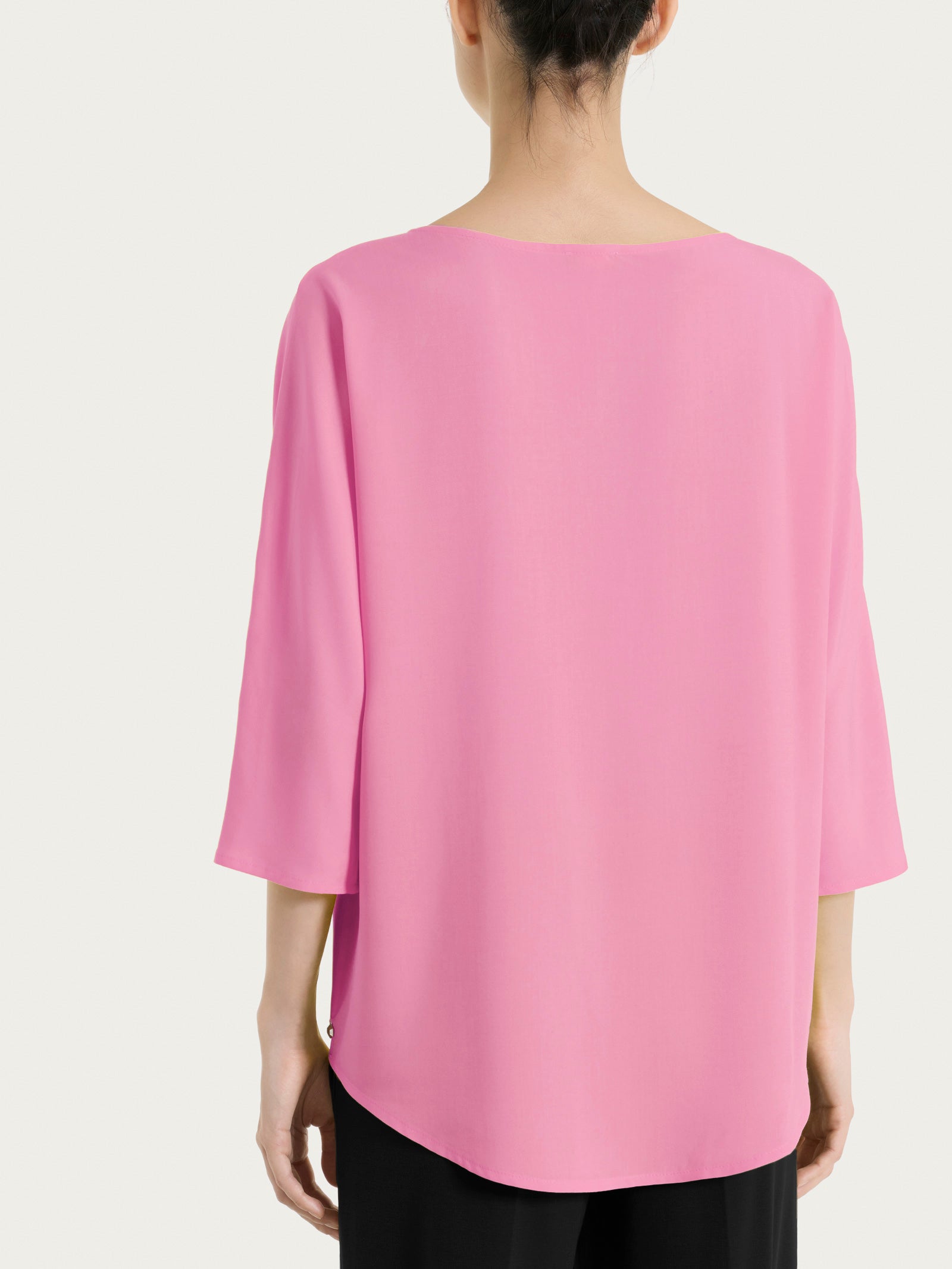 Ragno Voile Stretch blusa cashmere rose manica 3/4