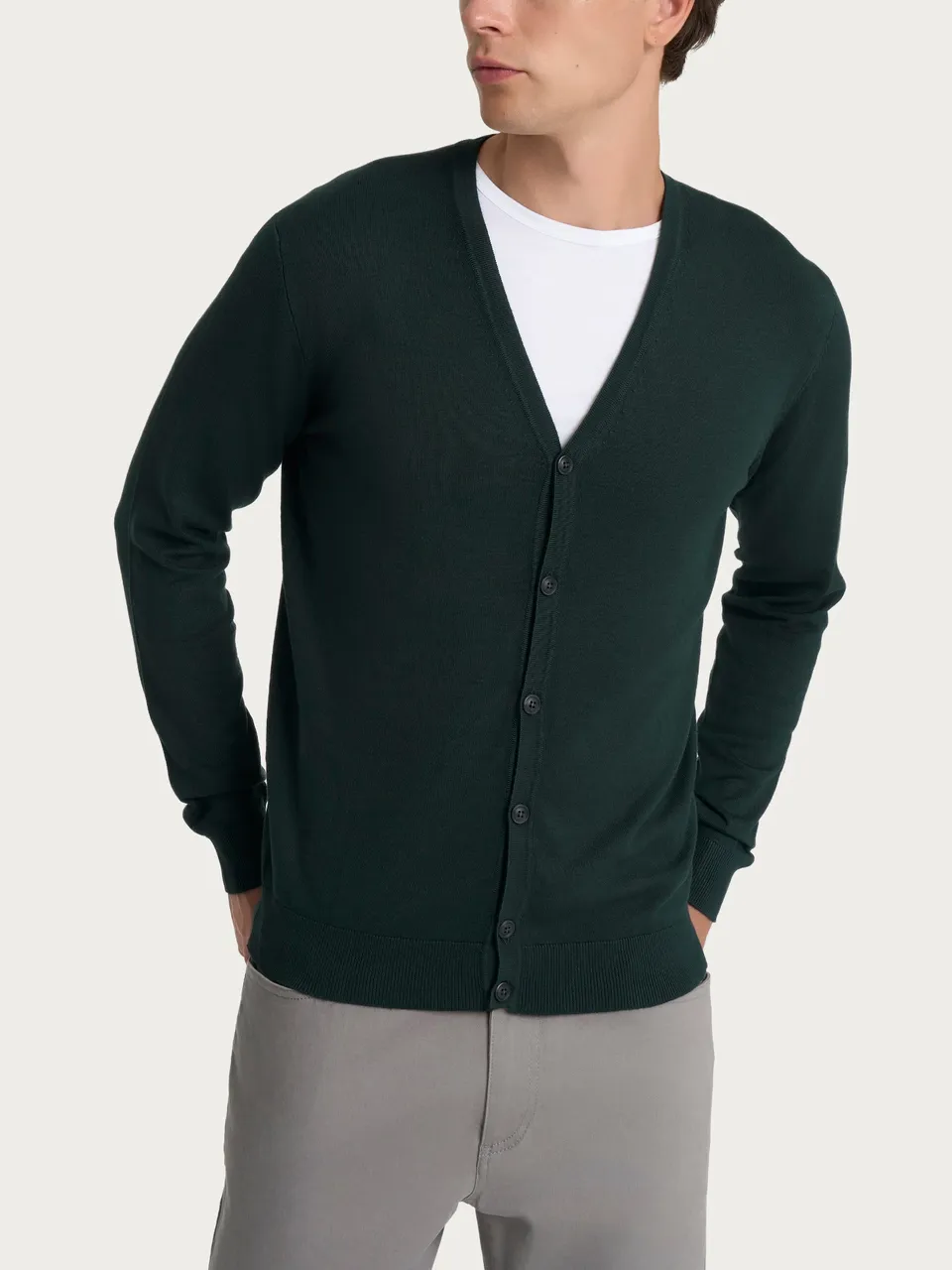 Ragno Four Seasons Cardigan viscosa Scarab