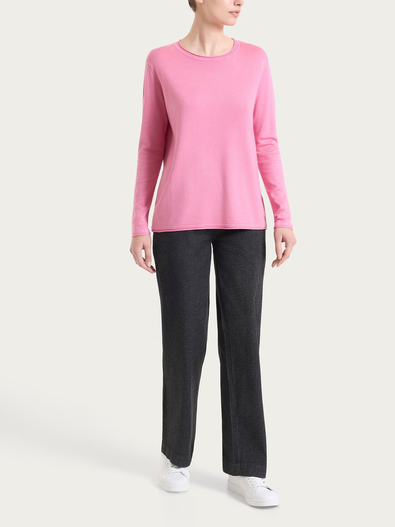 Ragno Summertime Maglia Girocollo Cashmere Rose