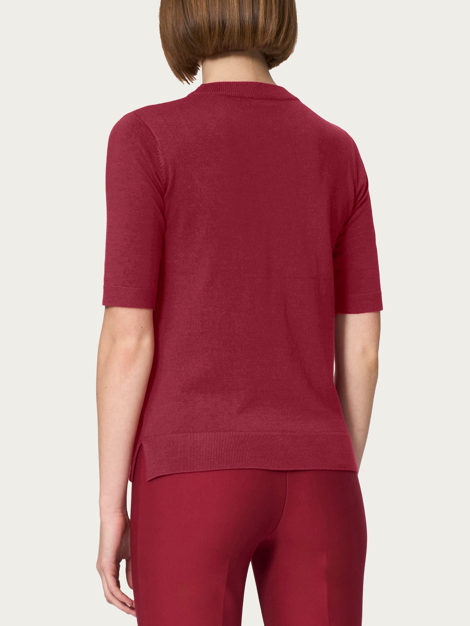 Ragno Four Seasons Maglia Donna Viscosa Rossa Tibetan Red