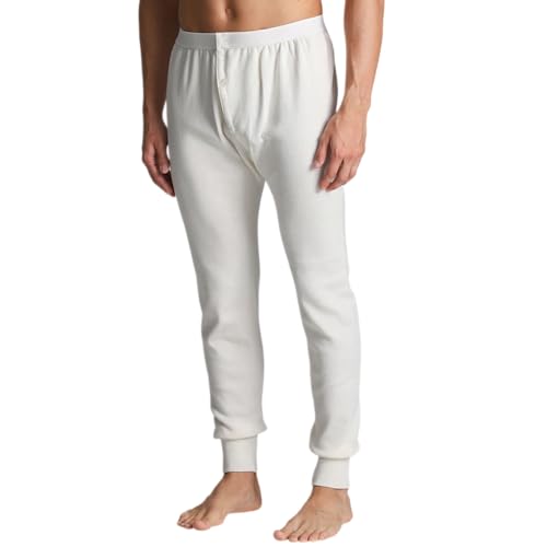 Lady C Pantalone Intimo Uomo Lungo Lana e Cotone Taglia S