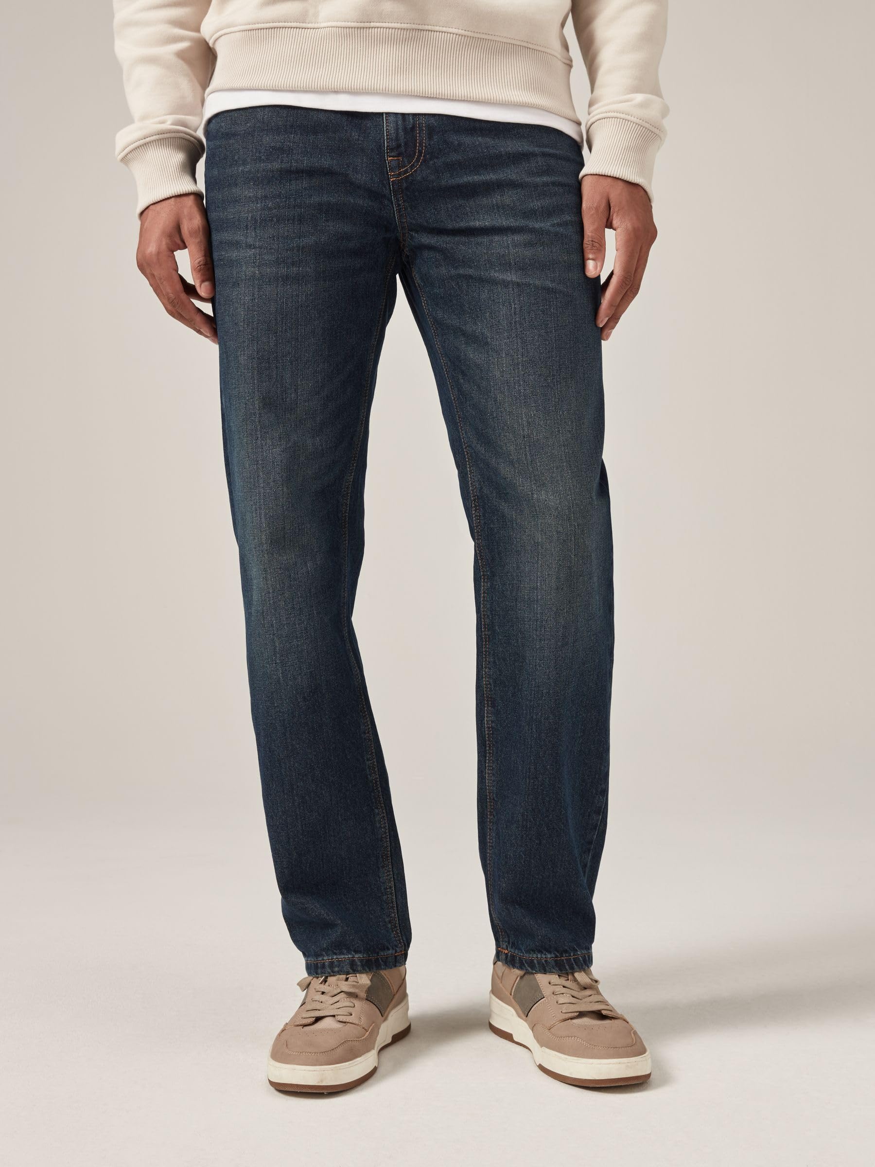 Next Jeans Bootcut Uomo 100% Cotone Denim Classico