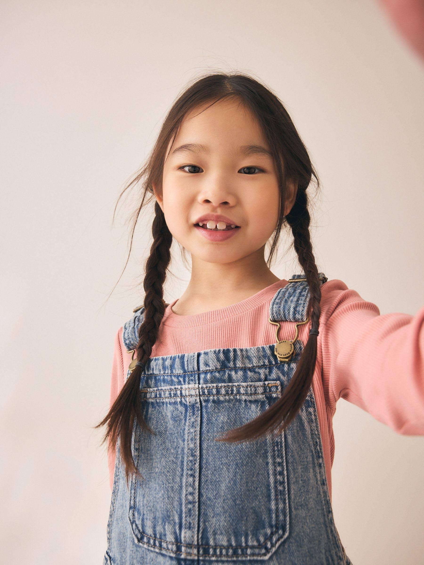 Next scamiciato bambina denim 98 regolabile