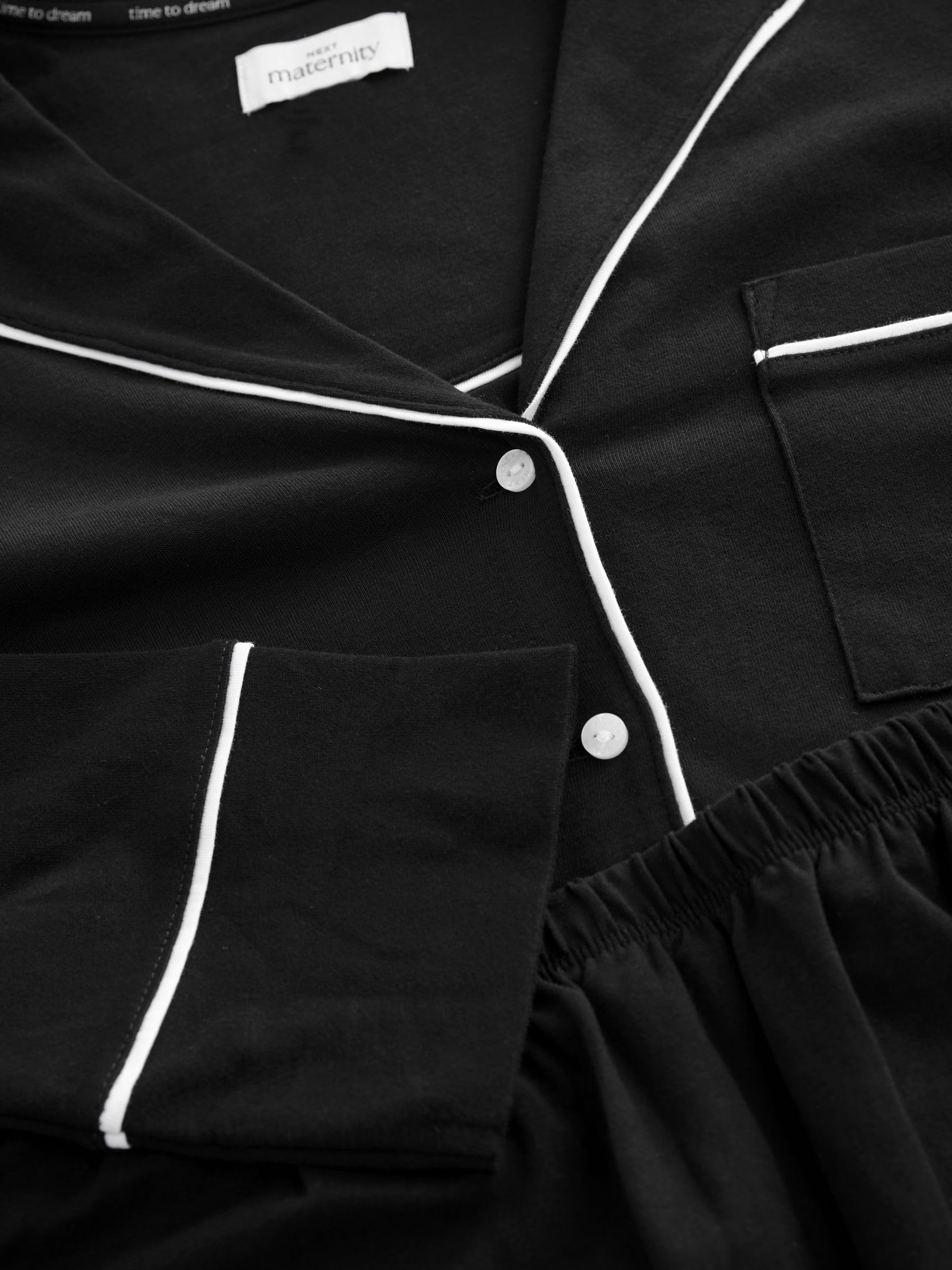 Next Pigiama Premaman con Bottoni in Jersey taglia 44 jersey